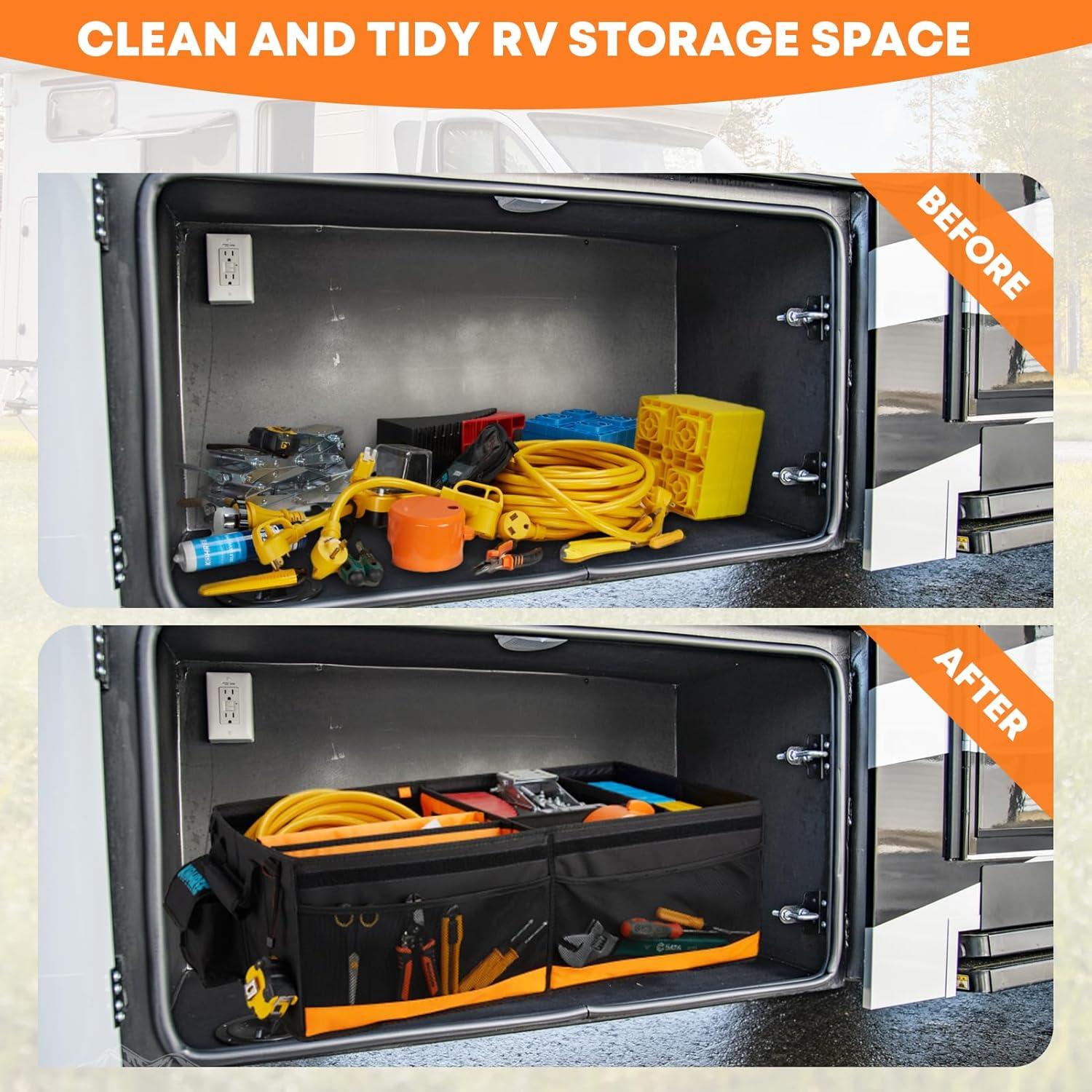 Organizador de Almacenamiento Kohree 81L para RV - Impermeable y Plegable