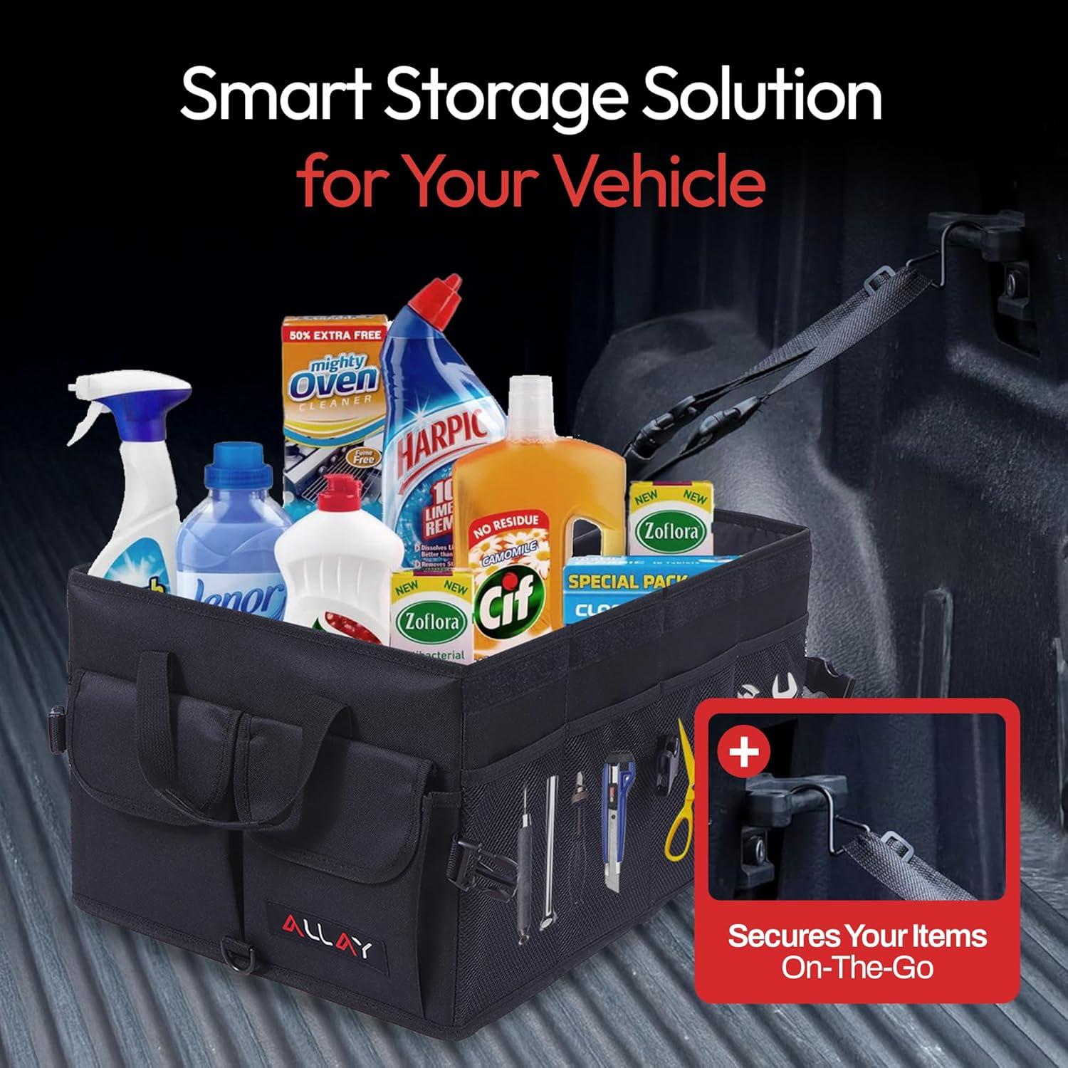 Organizador de Maletero ALLAY Plegable 50L para Coche SUV