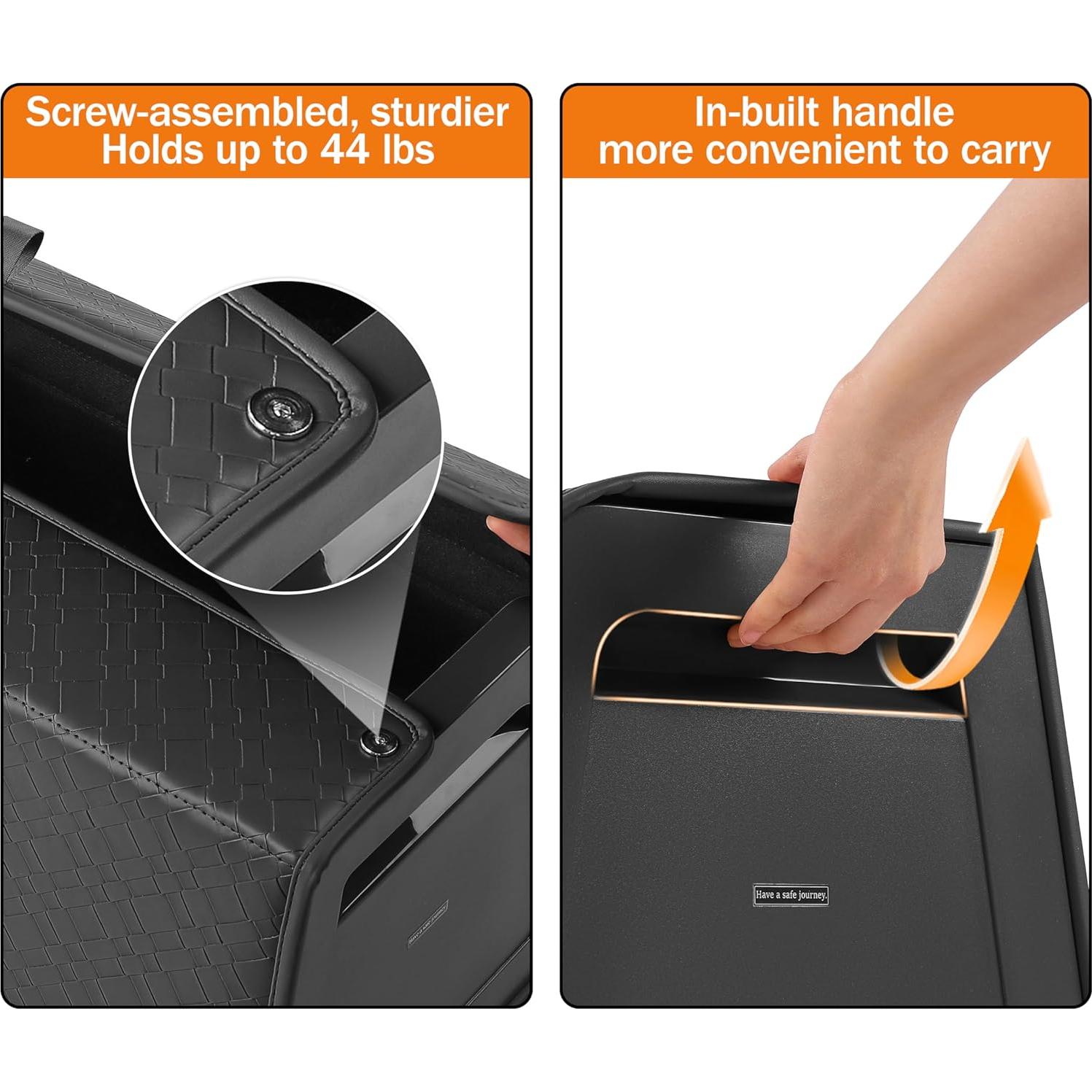 Organizador de Maletero POKSRI para SUV - Cuero Sintético 2K