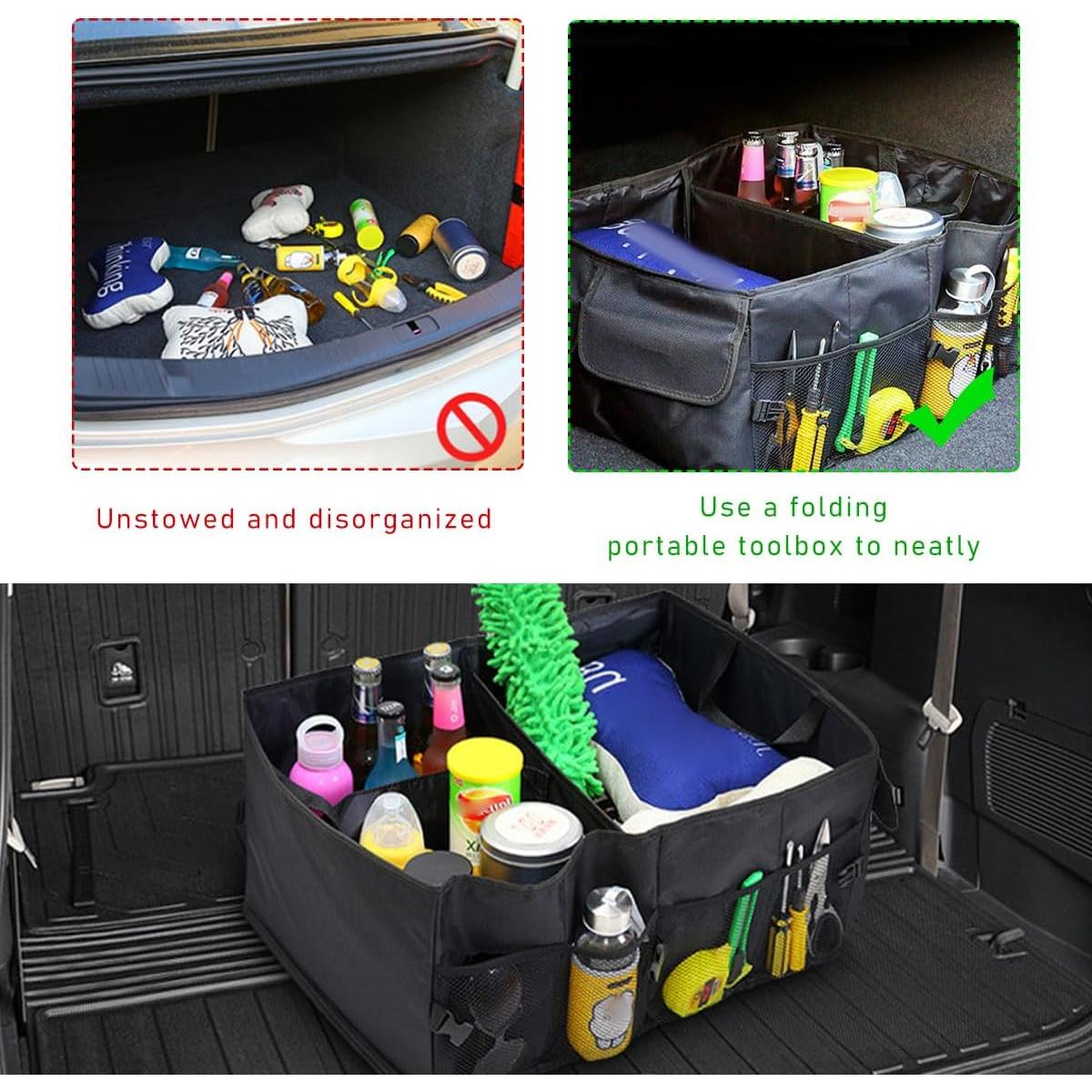 Organizador de Maletero y Asiento Trasero Ohleats 52x39cm