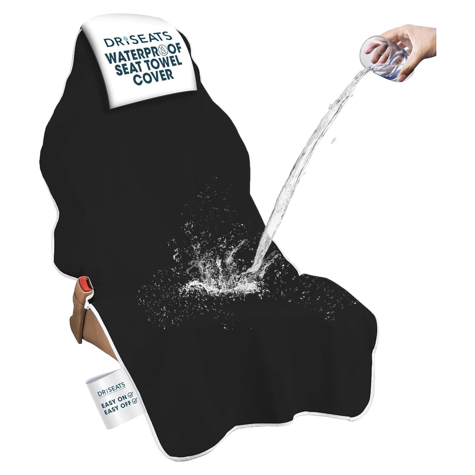 Funda de Asiento Impermeable Dri Seats - Grande Negra