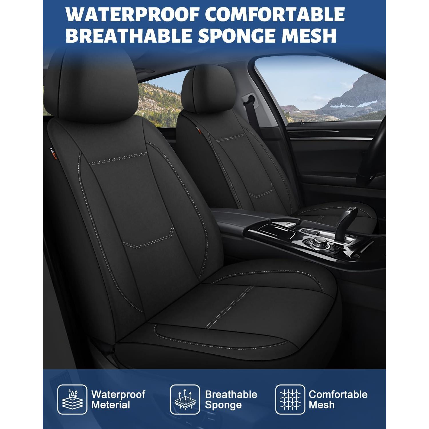 Fundas de Asiento de Coche Impermeables Sino Salected - Ajuste Universal