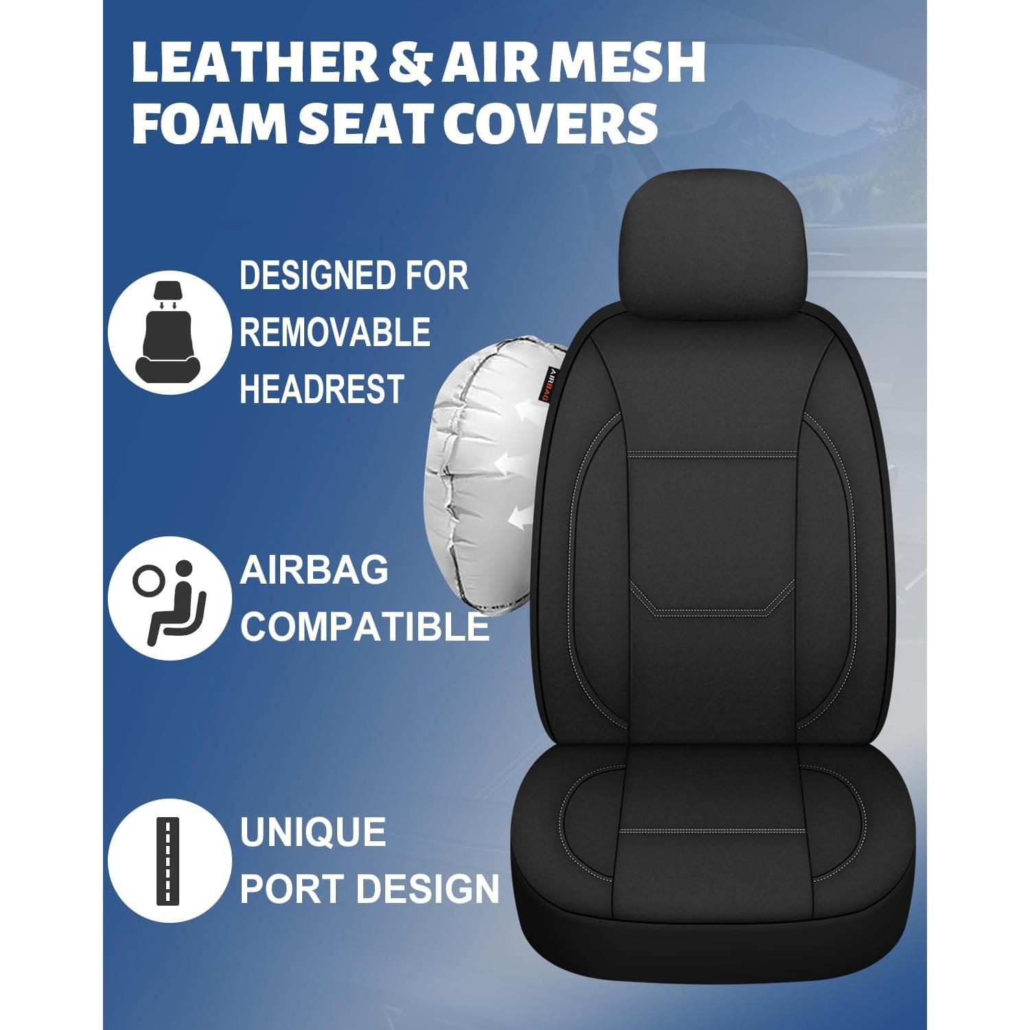 Fundas de Asiento de Coche Impermeables Sino Salected - Ajuste Universal