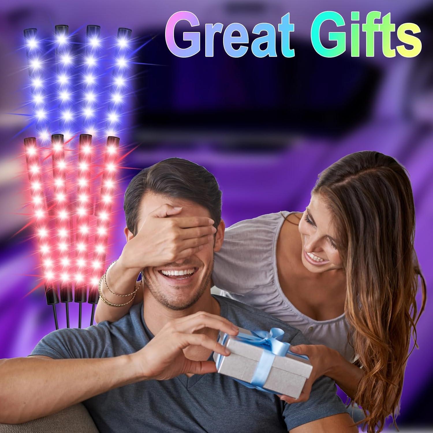 Luces LED de Interior para Coche BFXM, Tira USB Impermeable