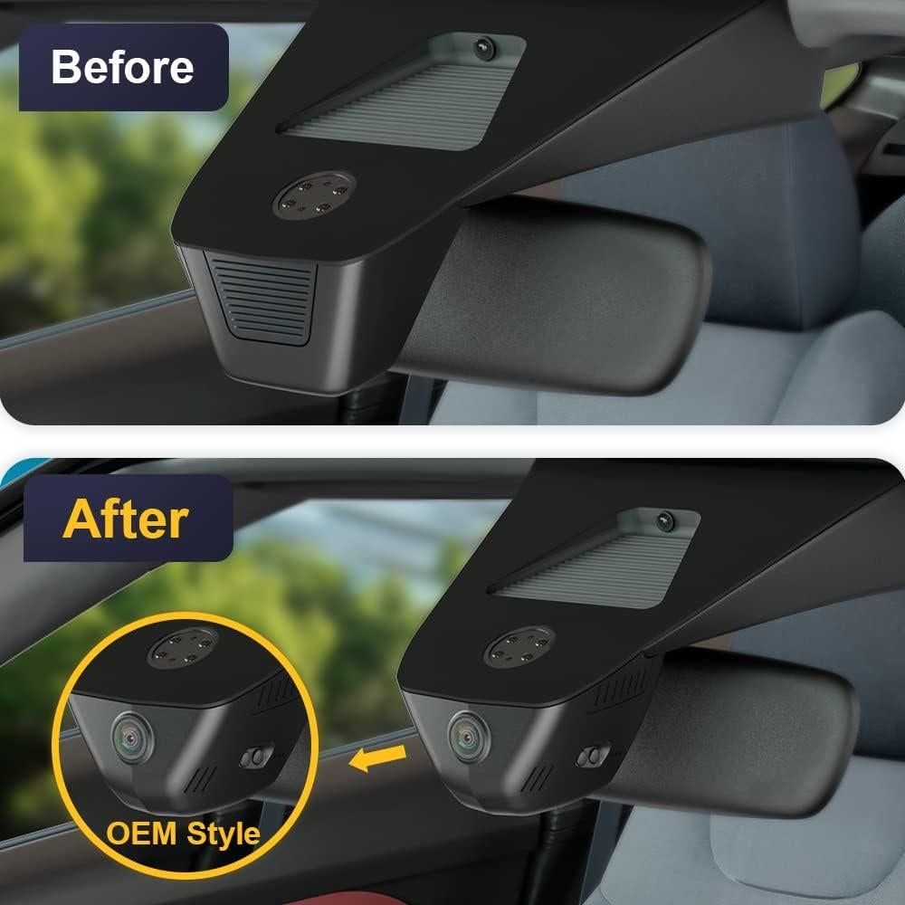 Cámara de Salpicadero Fitcamx 4K Delantera + 1080P Trasera para Honda HR-V 2023-2025