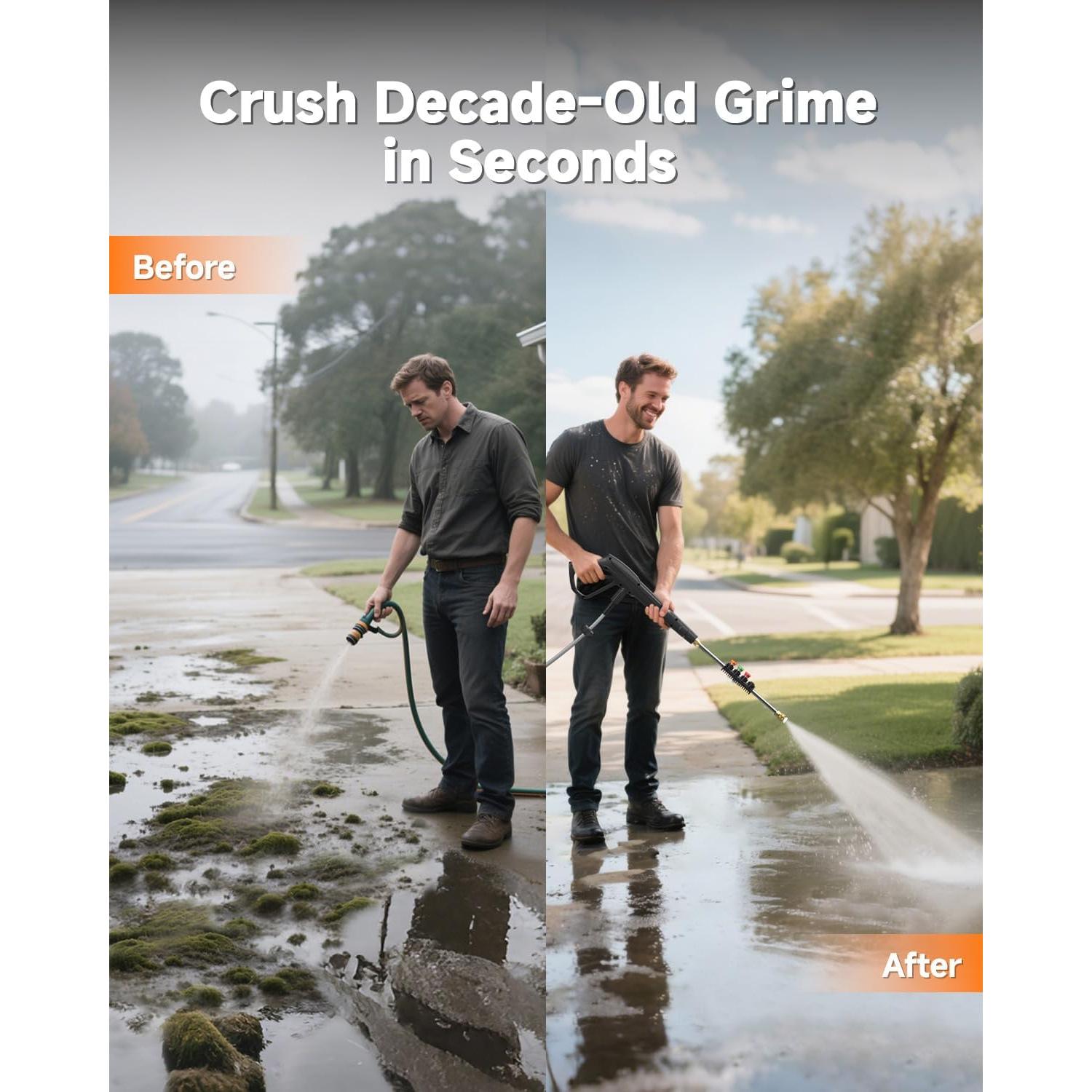 Lavadora a Presión Giraffe Tools G30 1800W 2900 PSI 30.48m