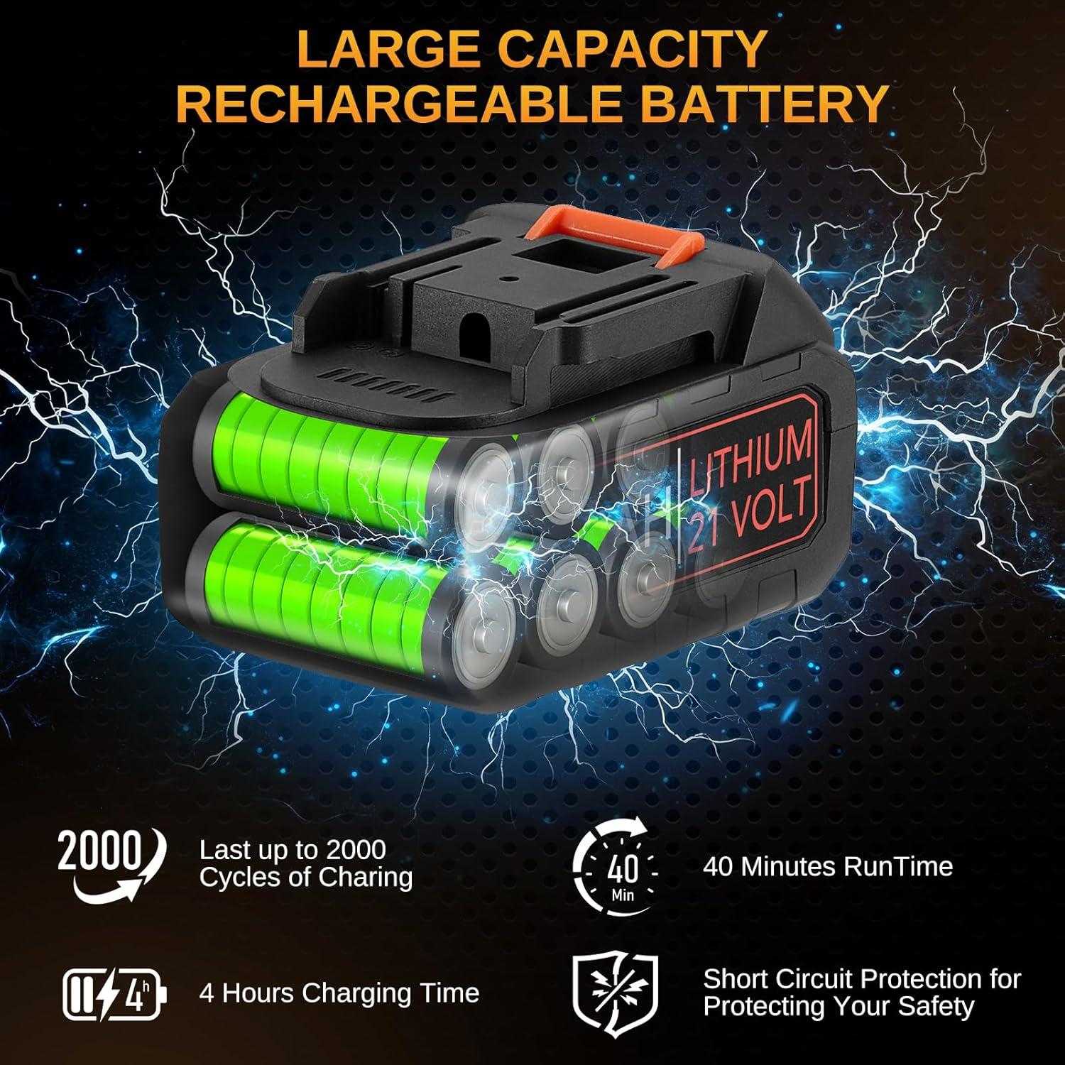 Lavadora a Presión Inalámbrica This Hill 1060 PSI 10.6 LPM