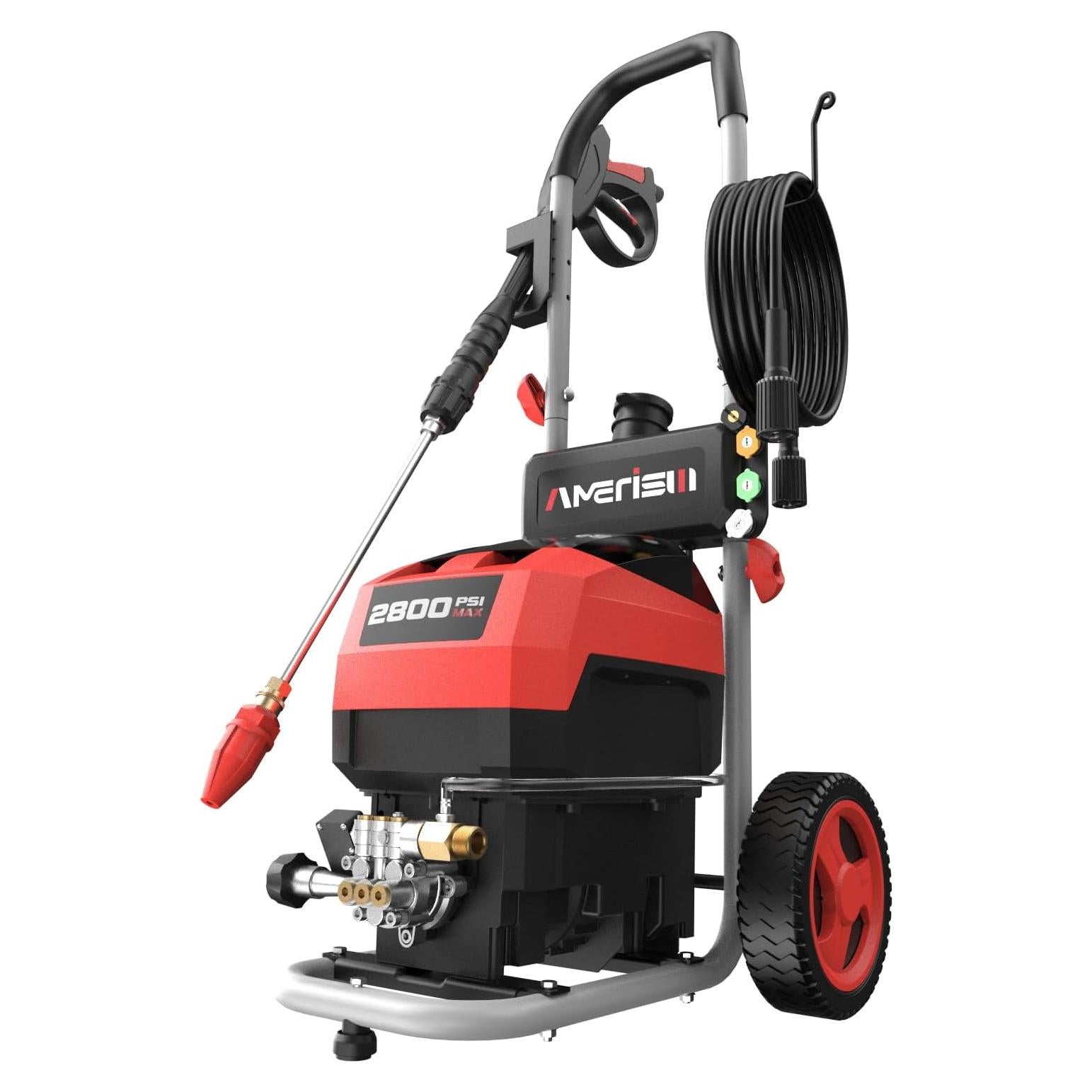 Lavadora a Presión Eléctrica AMERISUN 2800 PSI 2.0 GPM