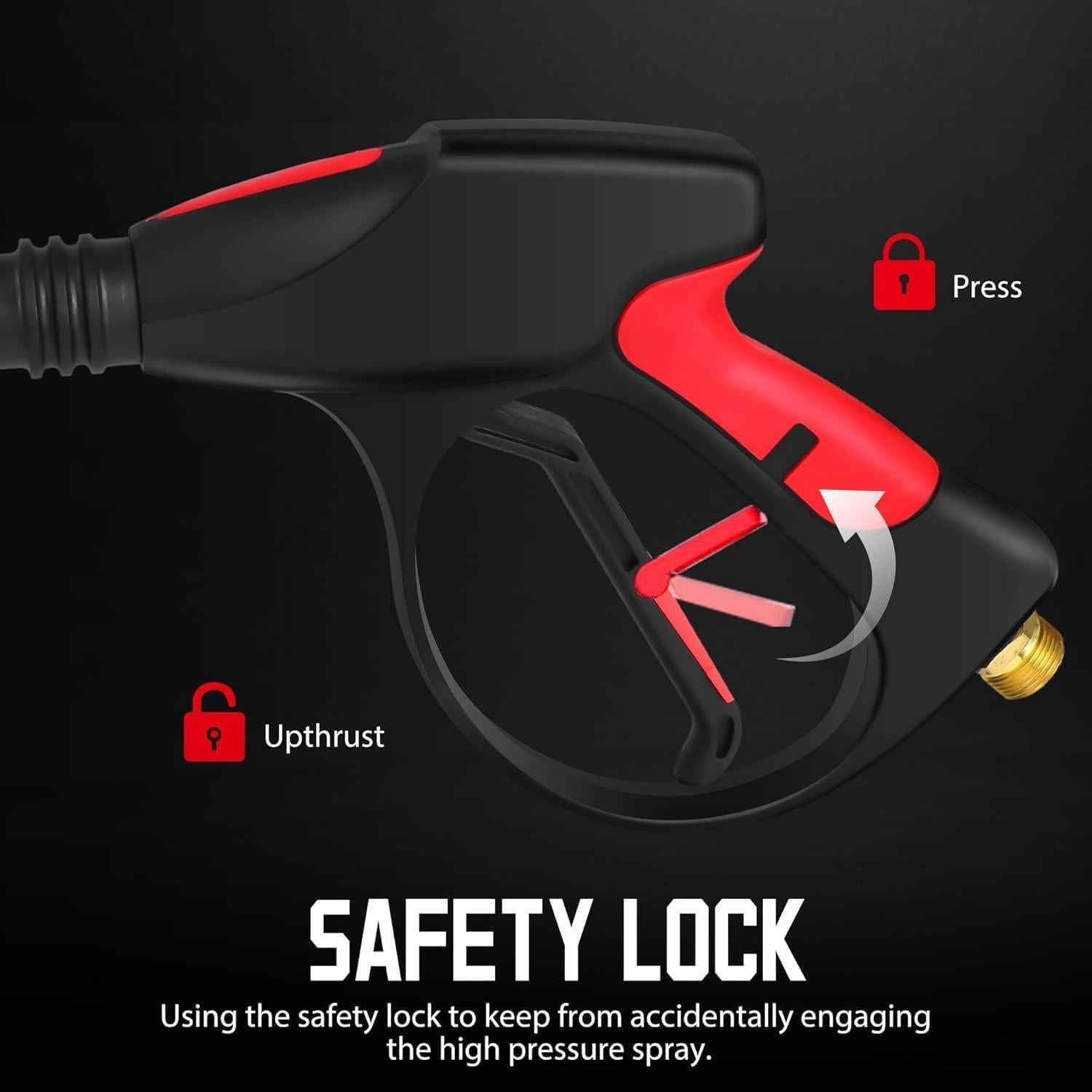 Lavadora a Presión Eléctrica AMERISUN 2800 PSI 2.0 GPM