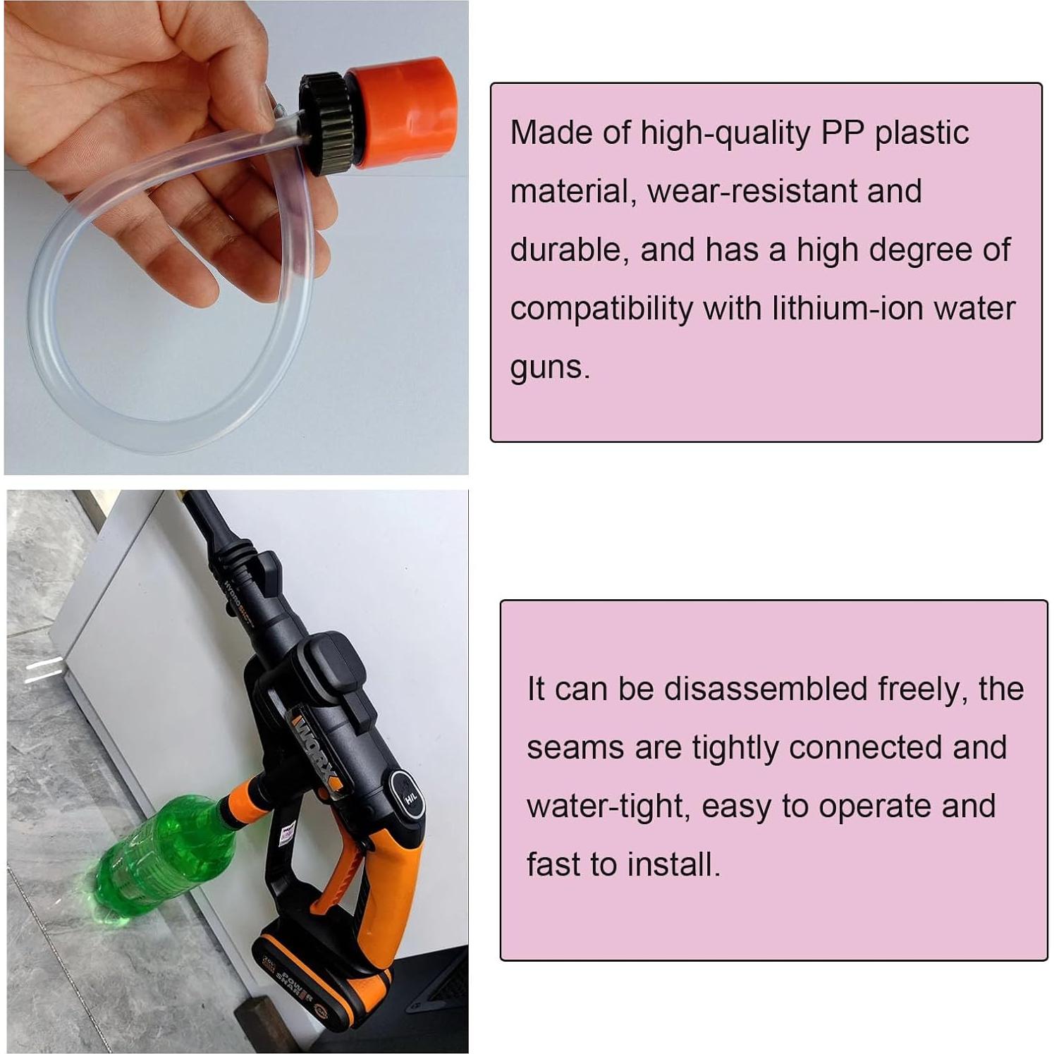 Conector de botella para pistola de lavado NentMent - 2 unidades