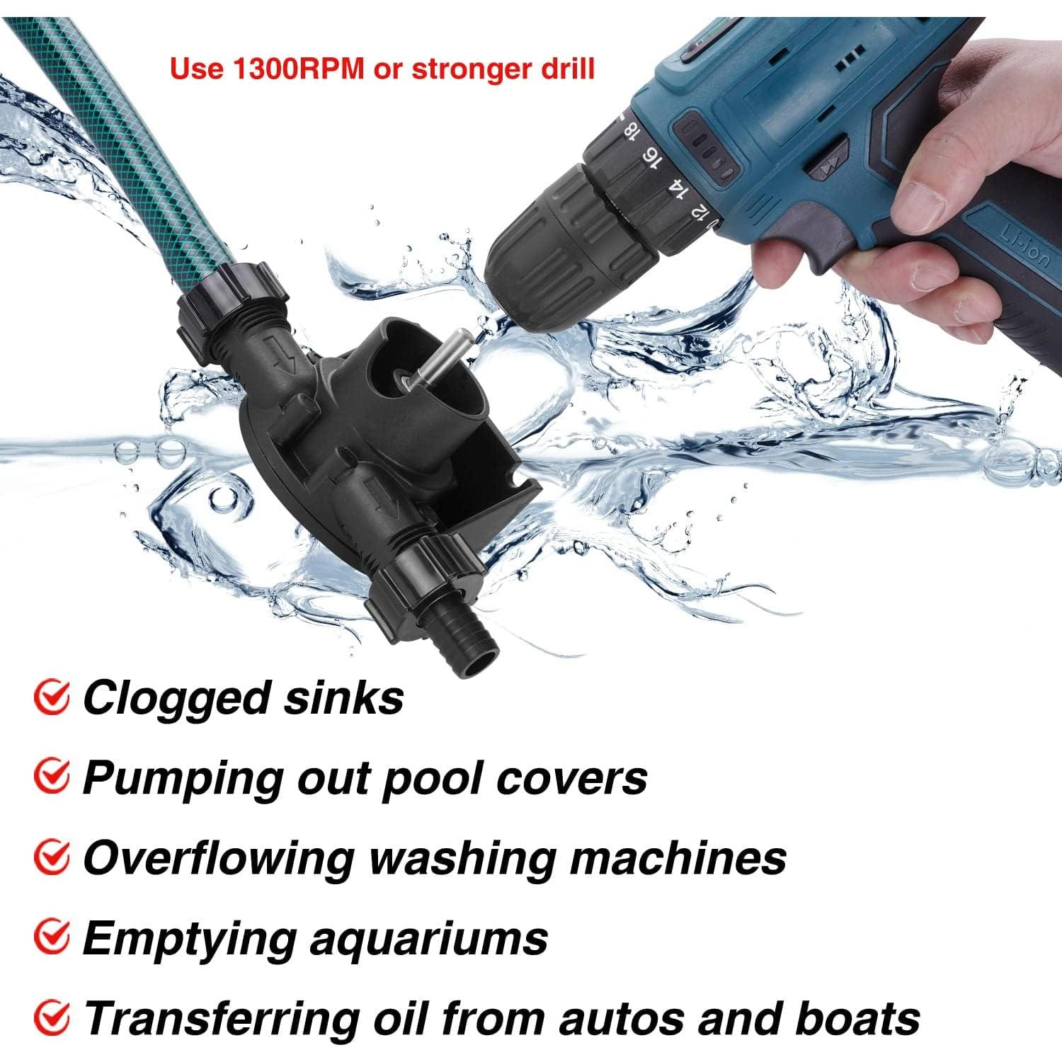 Bomba de Transferencia Manual TRUPOW 0.57 kg para Agua y Aceite