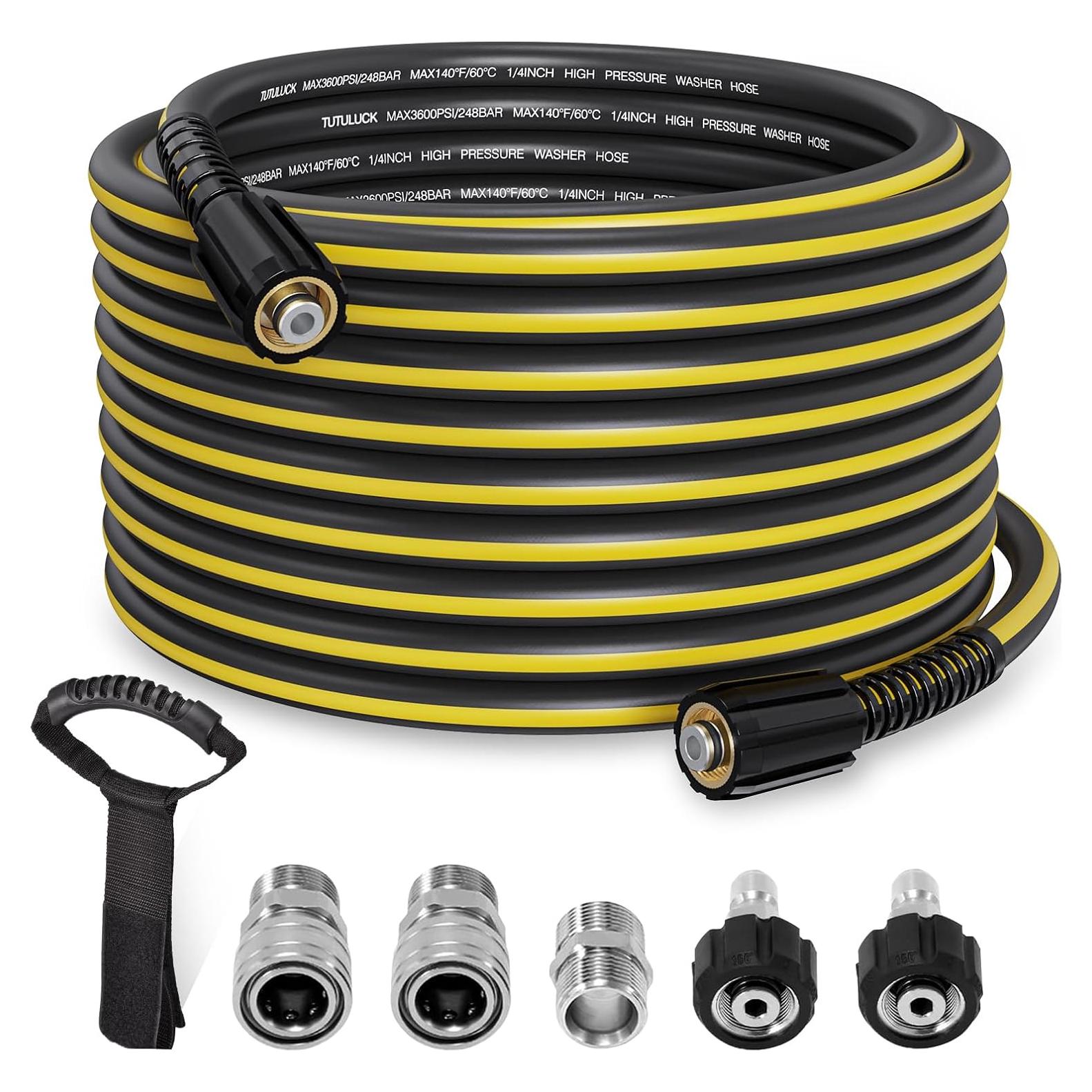 Manguera de Lavadora a Presión TUTULUCK 15.24m PVC Flexible