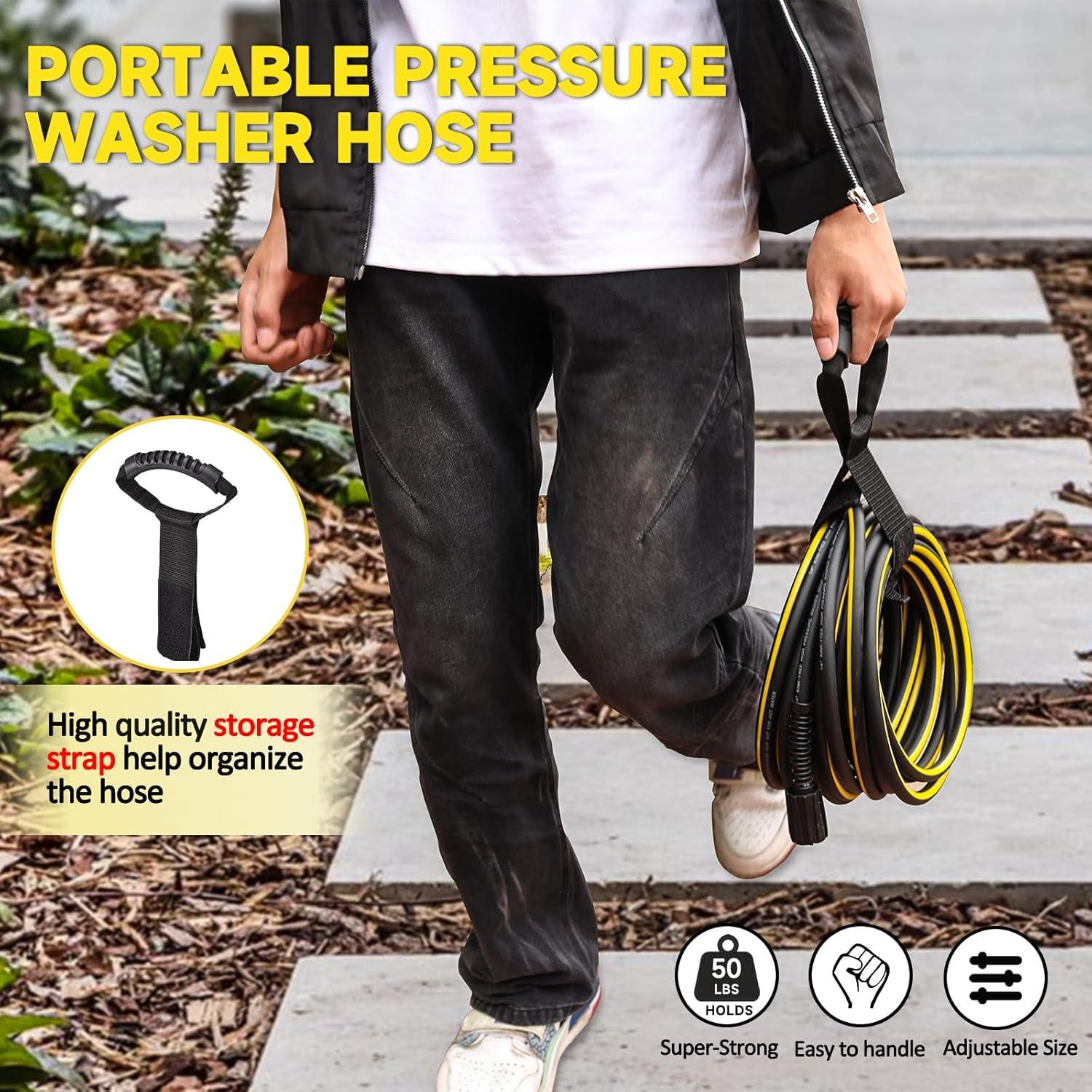 Manguera de Lavadora a Presión TUTULUCK 15.24m PVC Flexible