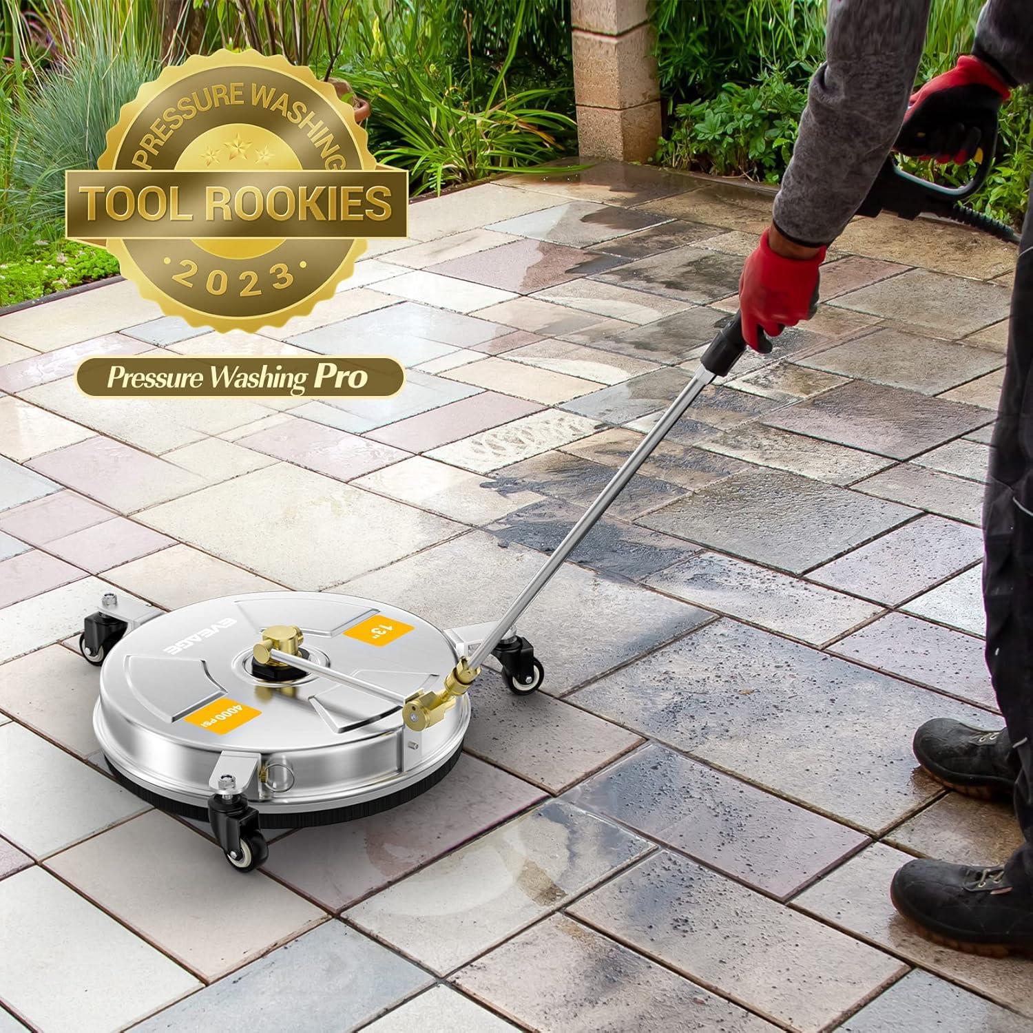 Limpiador de Superficies 2-en-1 EVEAGE 33cm para Lavadora a Presión