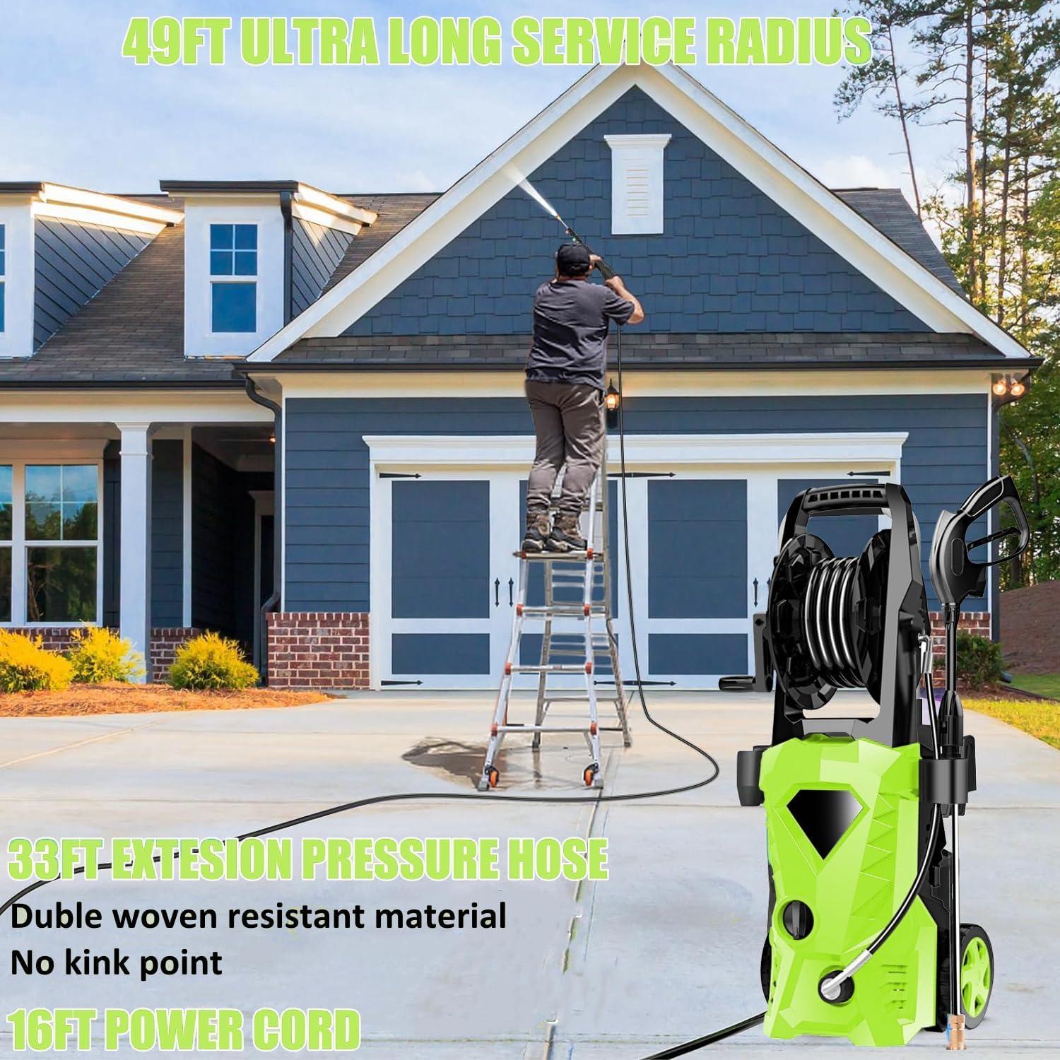 Limpiador a Presión Imdot HX1862 5000 PSI 10L/min Verde