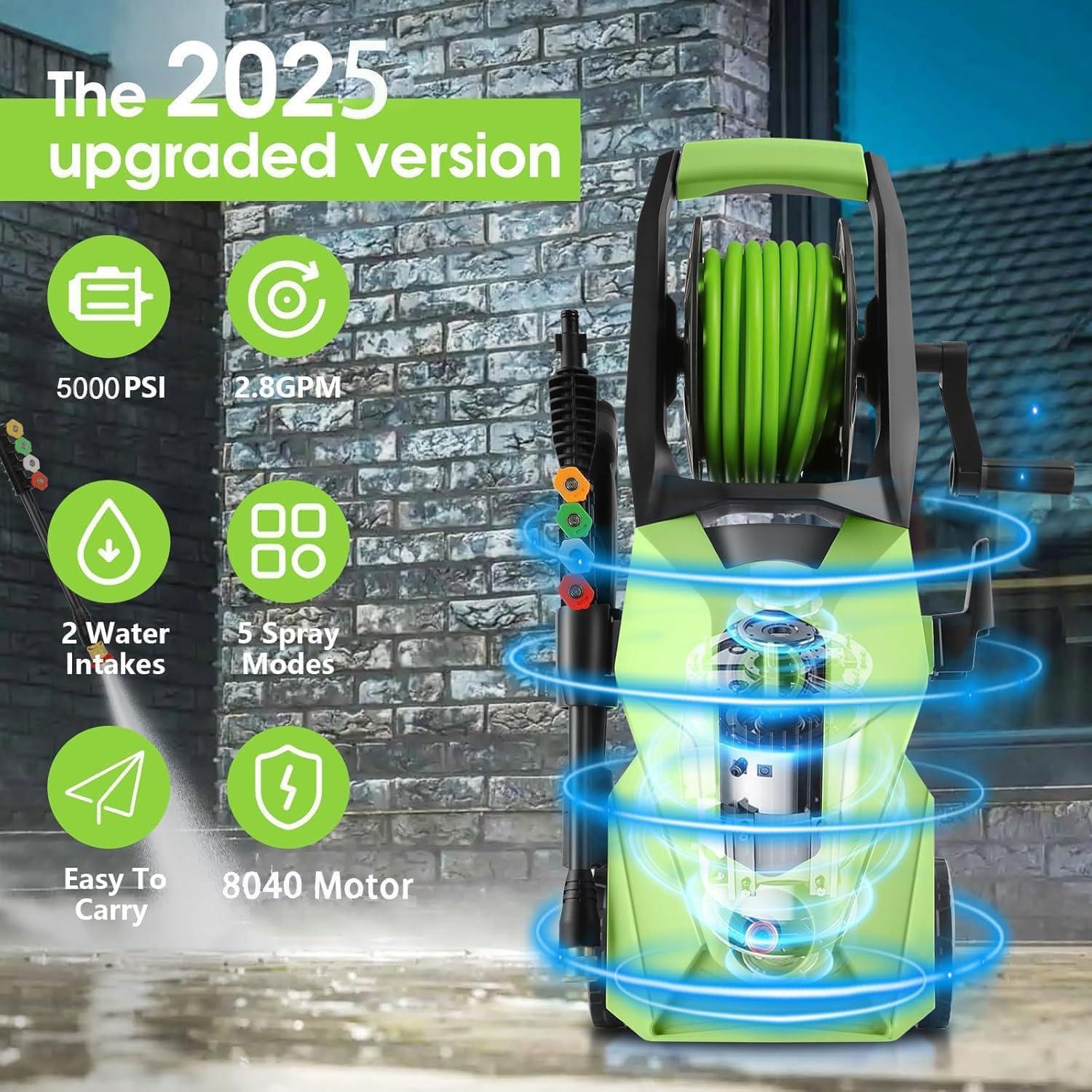 Limpiador a Presión Imdot 5000 PSI 10.6 L/min Verde
