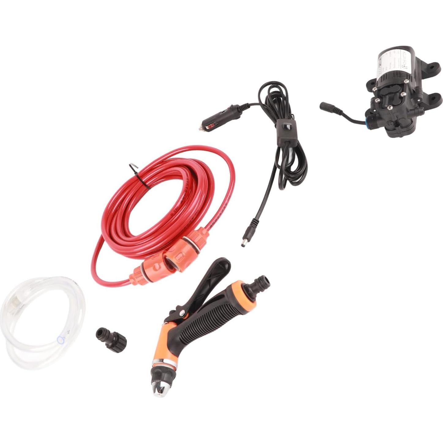 Bomba de Agua Eléctrica Portátil 80W 130 PSI 12V TOPINCN