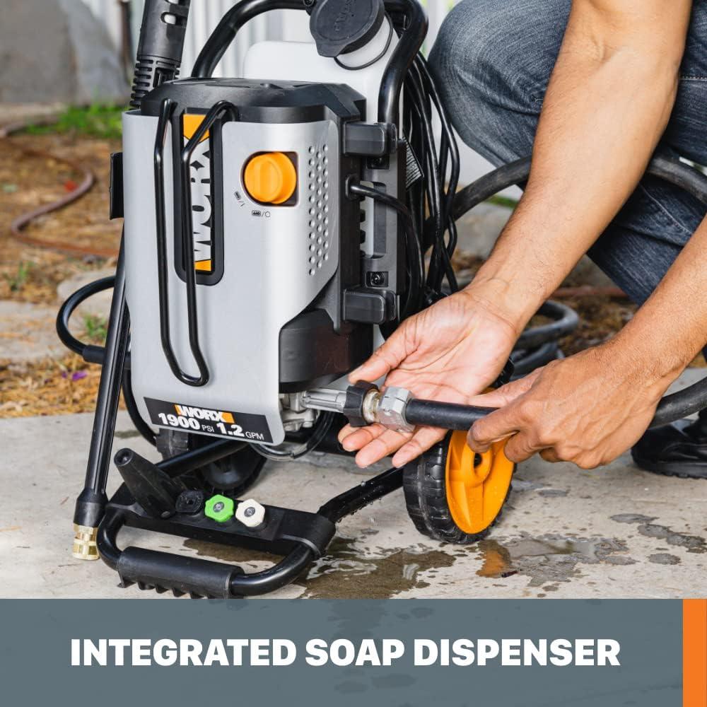 Lavadora a Presión Eléctrica Worx WG606 1900/2090 PSI 5.2 kg