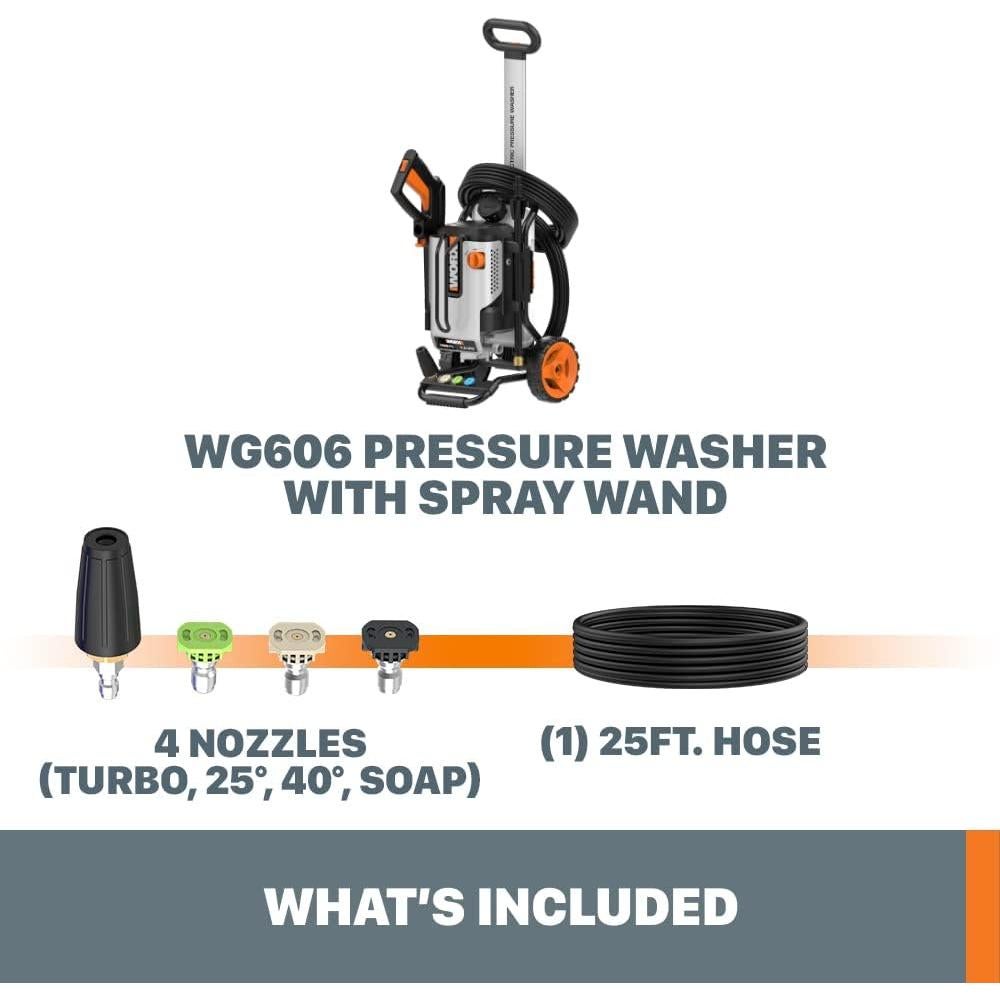 Lavadora a Presión Eléctrica Worx WG606 1900/2090 PSI 5.2 kg