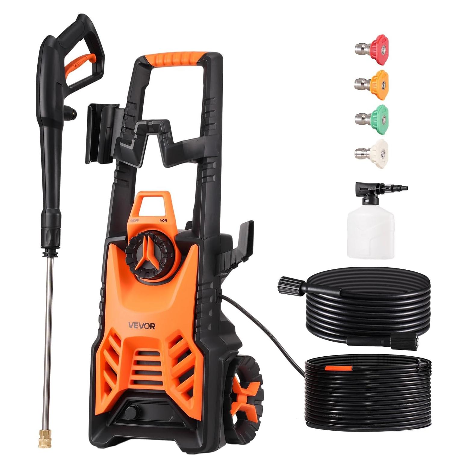 Lavadora a Presión Eléctrica VEVOR 4500 PSI 3.2 GPM 8 kg