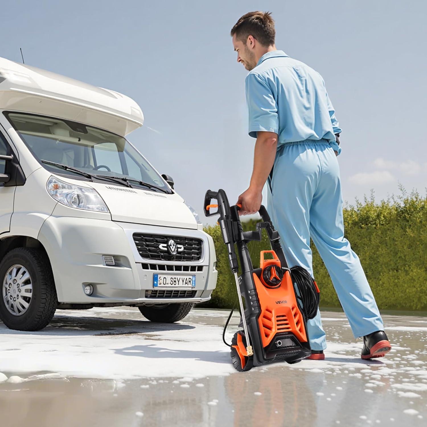 Lavadora a Presión Eléctrica VEVOR 4500 PSI 3.2 GPM 8 kg