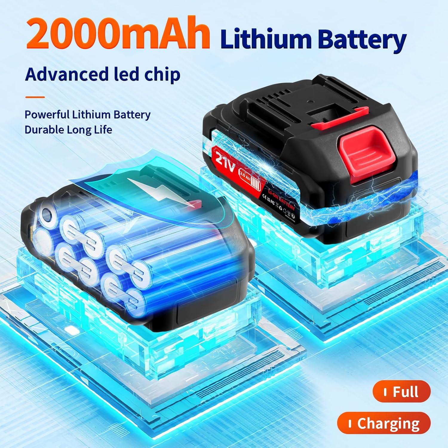 Lavadora a Presión Inalámbrica Kartols 1500W 60Bar 5m Manguera