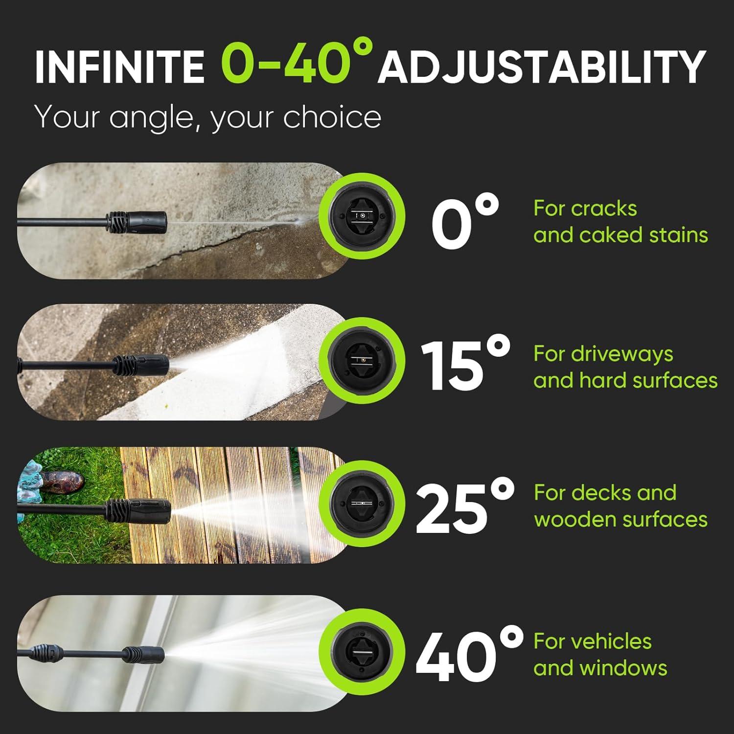 Lavadora a Presión Steelite AZ6004 2900 PSI con Manguera 6.1m