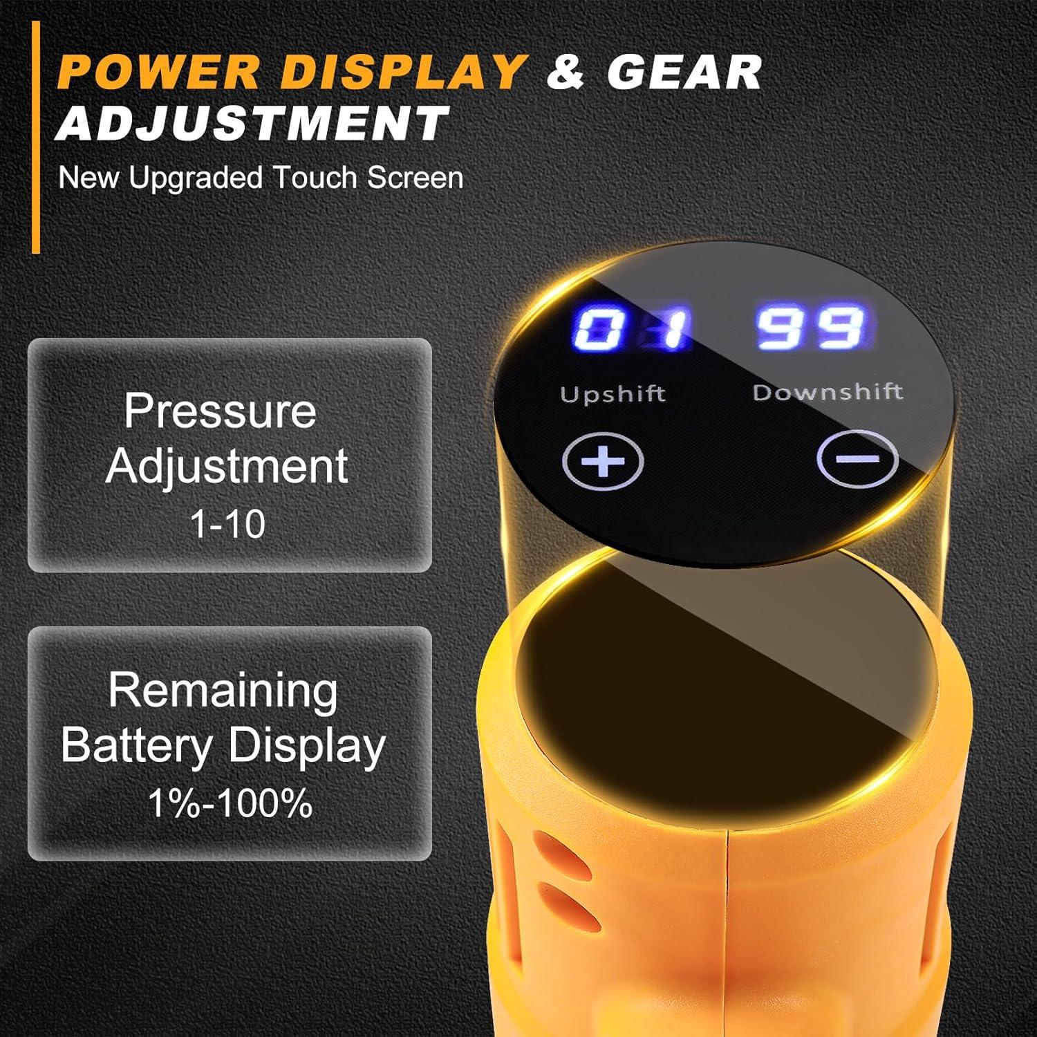 Lavadora a Presión Inalámbrica Gpaentsn 900PSI 6-en-1 Batería