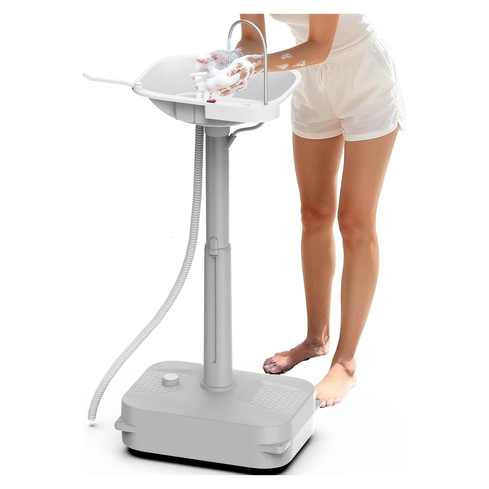 Estación de Lavado de Manos Portátil Tirmen 18L USB Batería