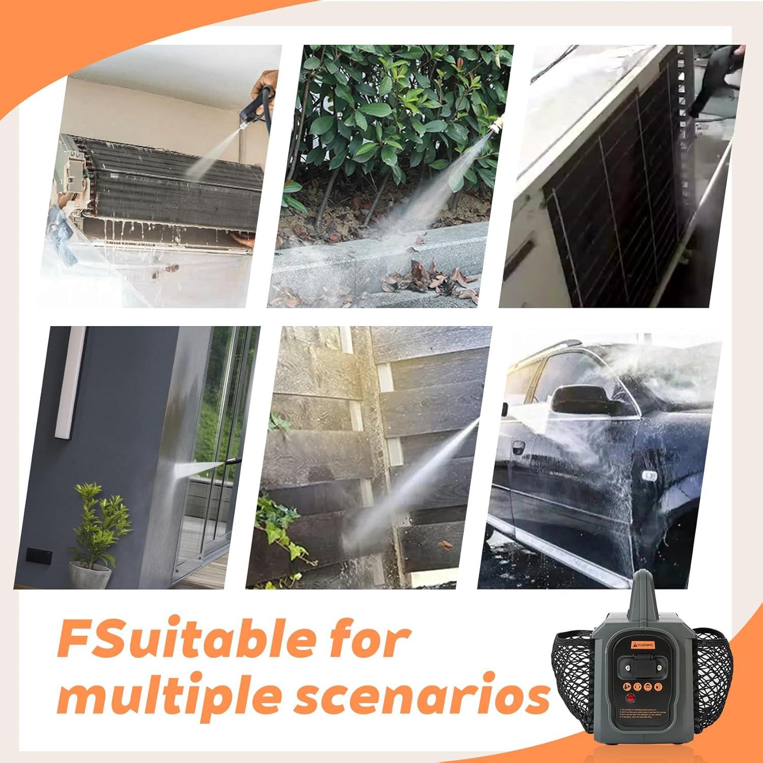 Limpiador de Bobinas HVAC ZUCCIO ZPB140 80W 4L/min