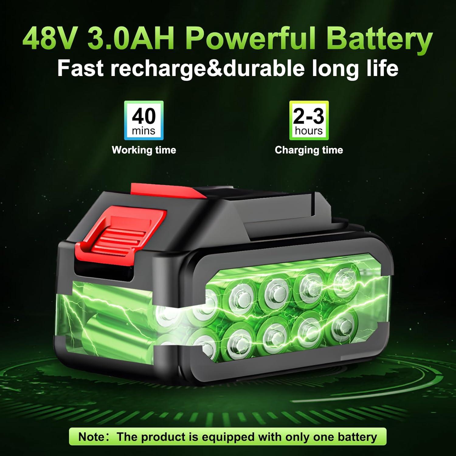 Lavadora a Presión Inalámbrica Blusoke 3.0Ah 6-en-1 Verde