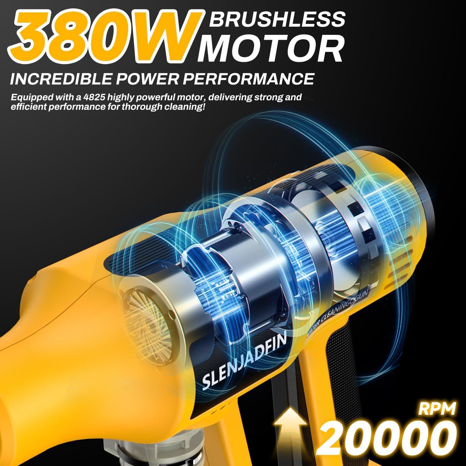 Lavadora a Presión Inalámbrica SLENJADFIN 700 PSI 1.36 kg