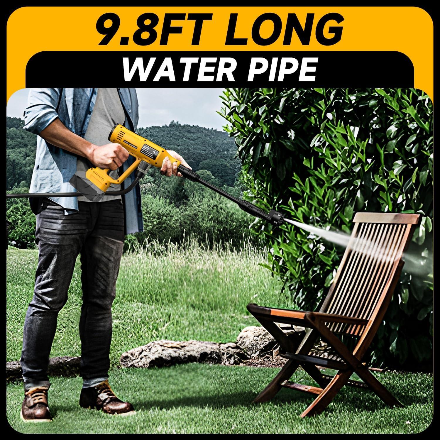 Lavadora a Presión Inalámbrica SLENJADFIN 700 PSI 1.36 kg