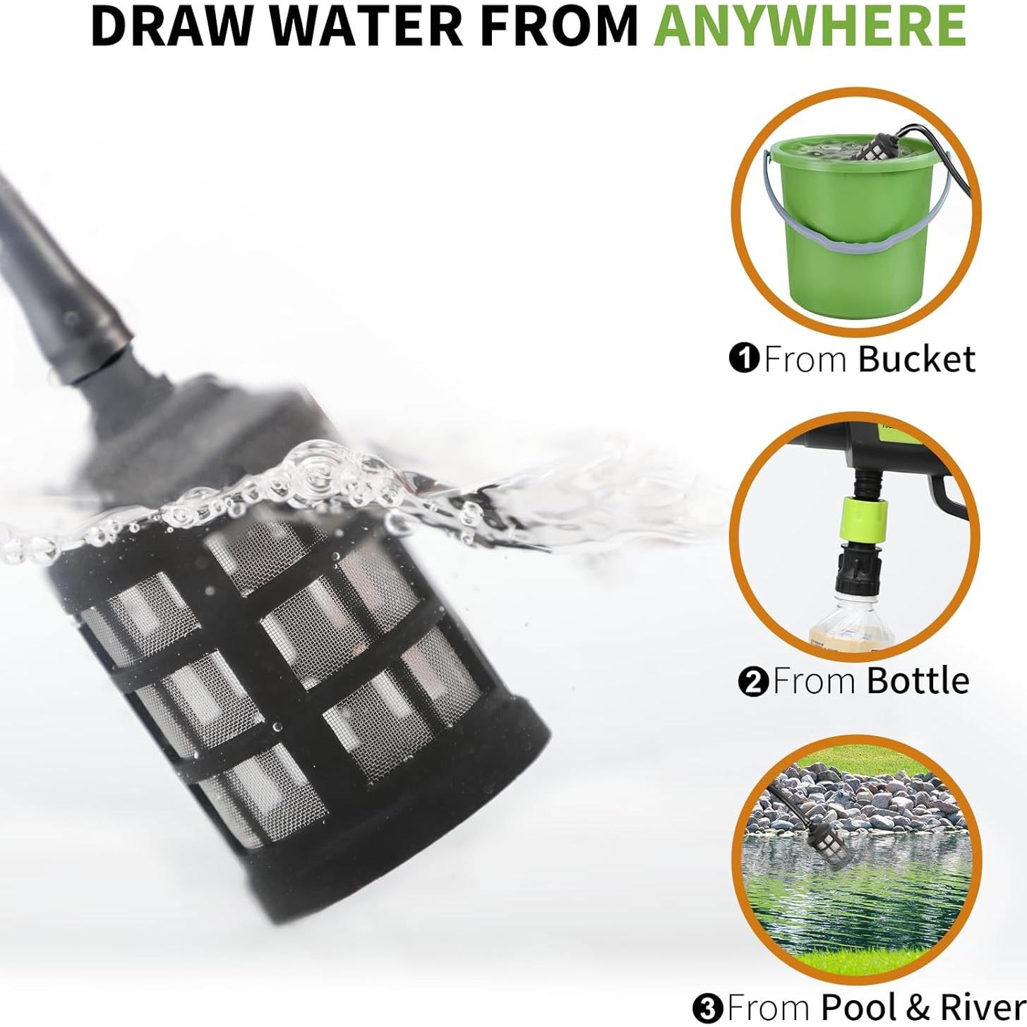 Lavadora a Presión Inalámbrica 8109 Portátil 2.62 kg