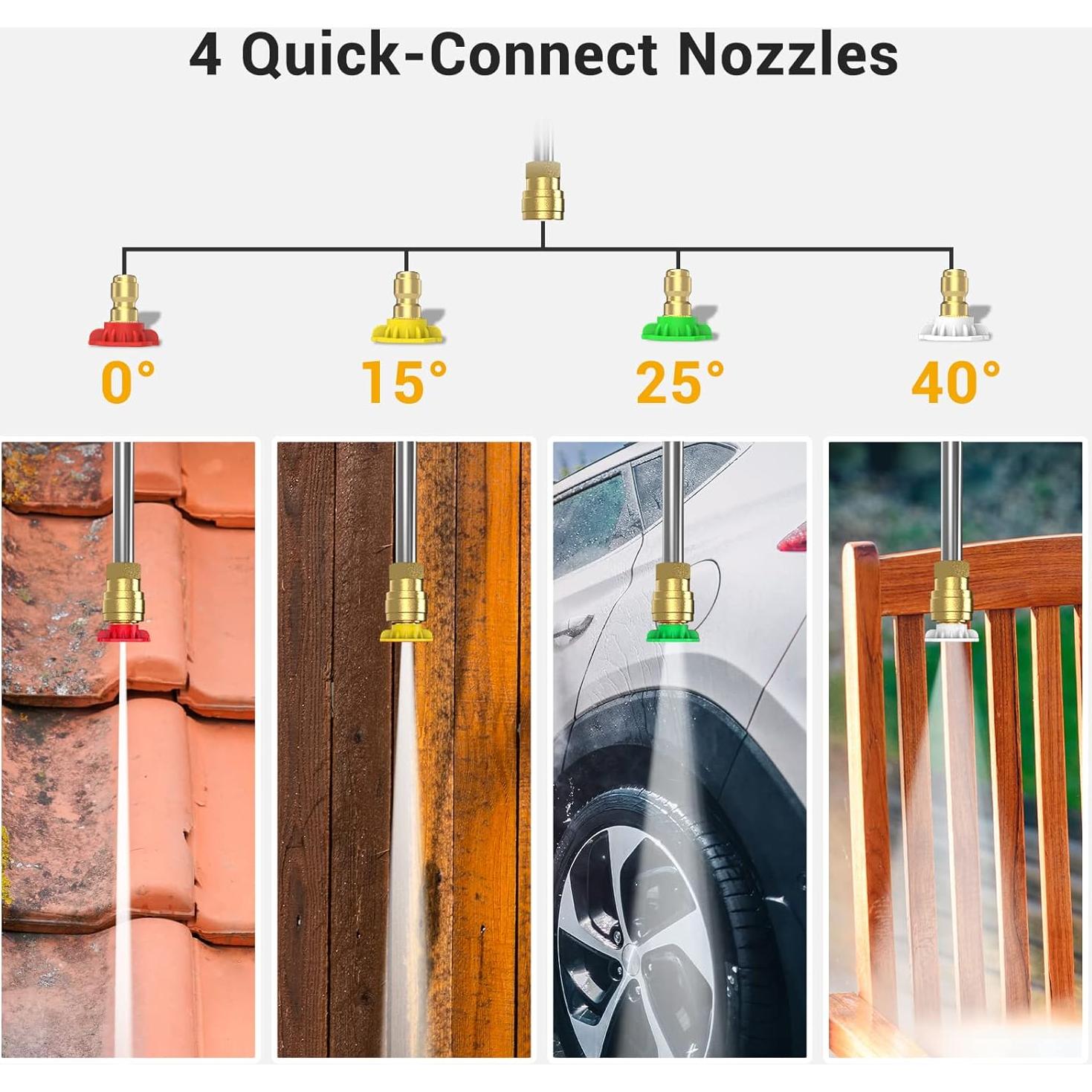 Lavadora a Presión Rock&Rocker 1750 PSI 9.5 L/min Portátil