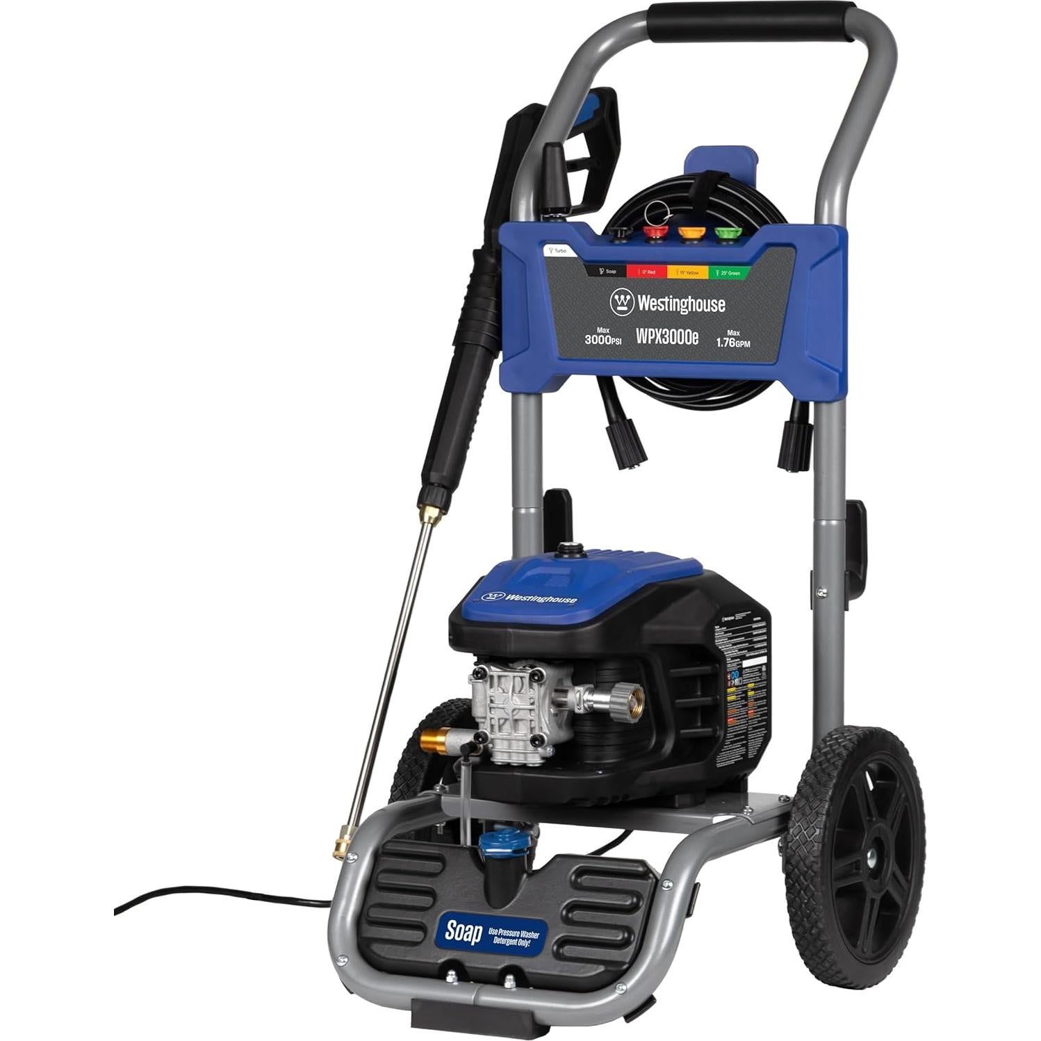 Lavadora a Presión Eléctrica Westinghouse WPX3000e 3000 PSI