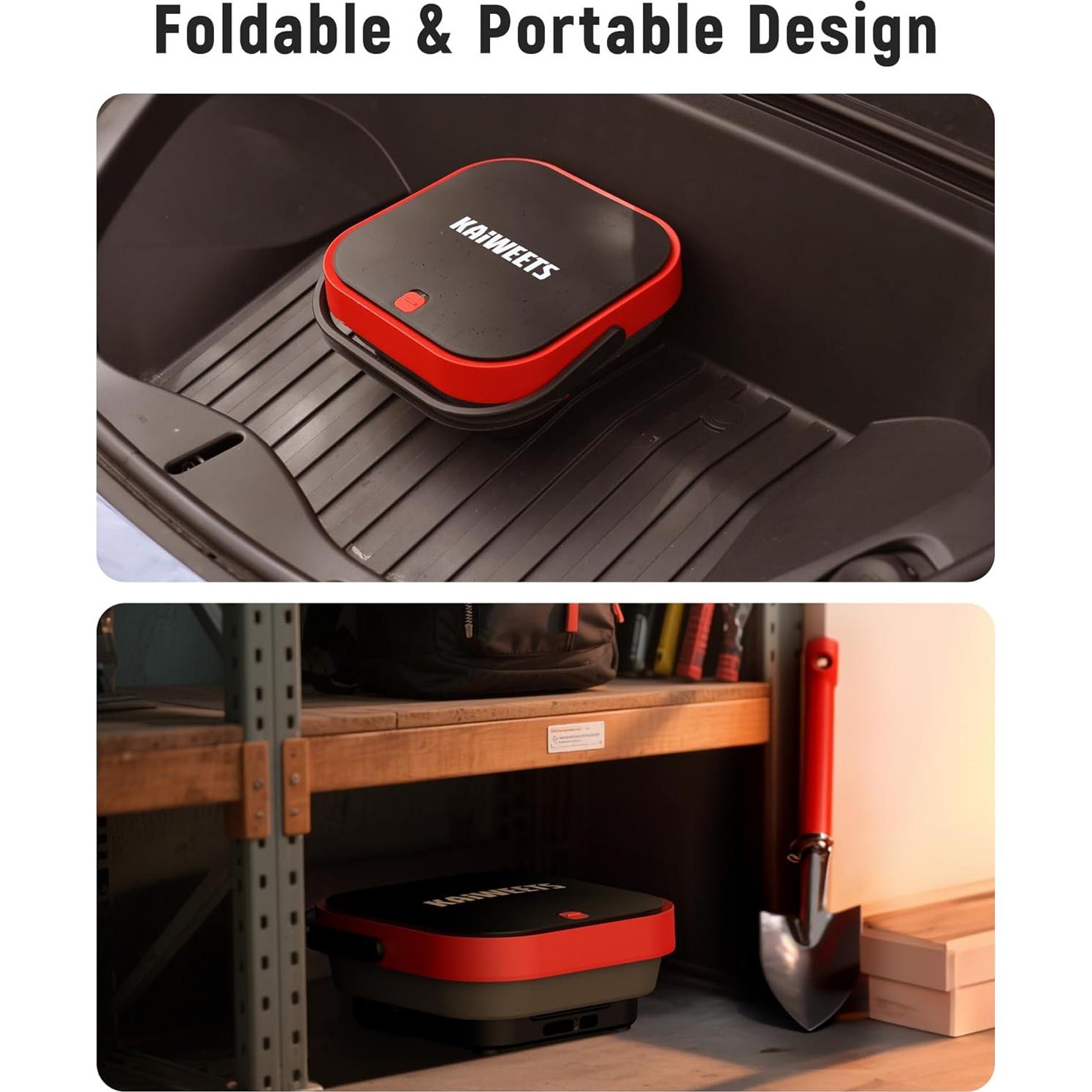 Lavadora a Presión Eléctrica KAIWEETS KPW-F1 12L Plegable