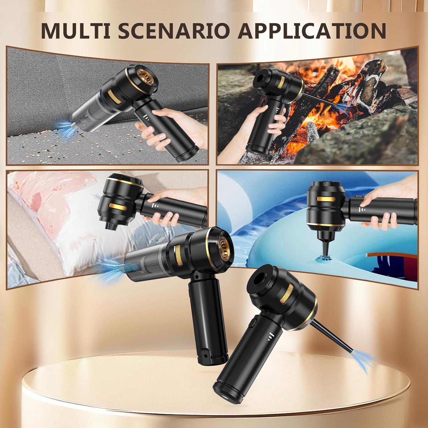 Aspiradora de Mano Inalámbrica BJMCXIA HL-121 22000PA 4-en-1