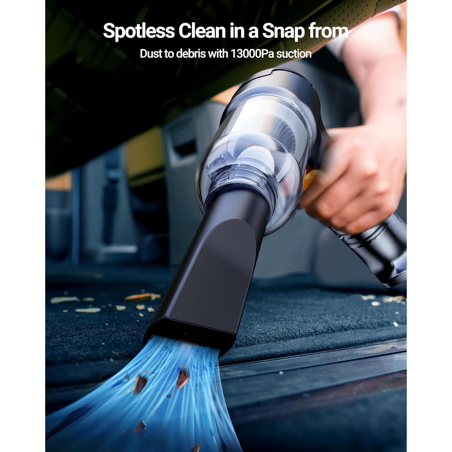 Aspiradora de Coche SEALIGHT X1 Portátil Inalámbrica 13000Pa