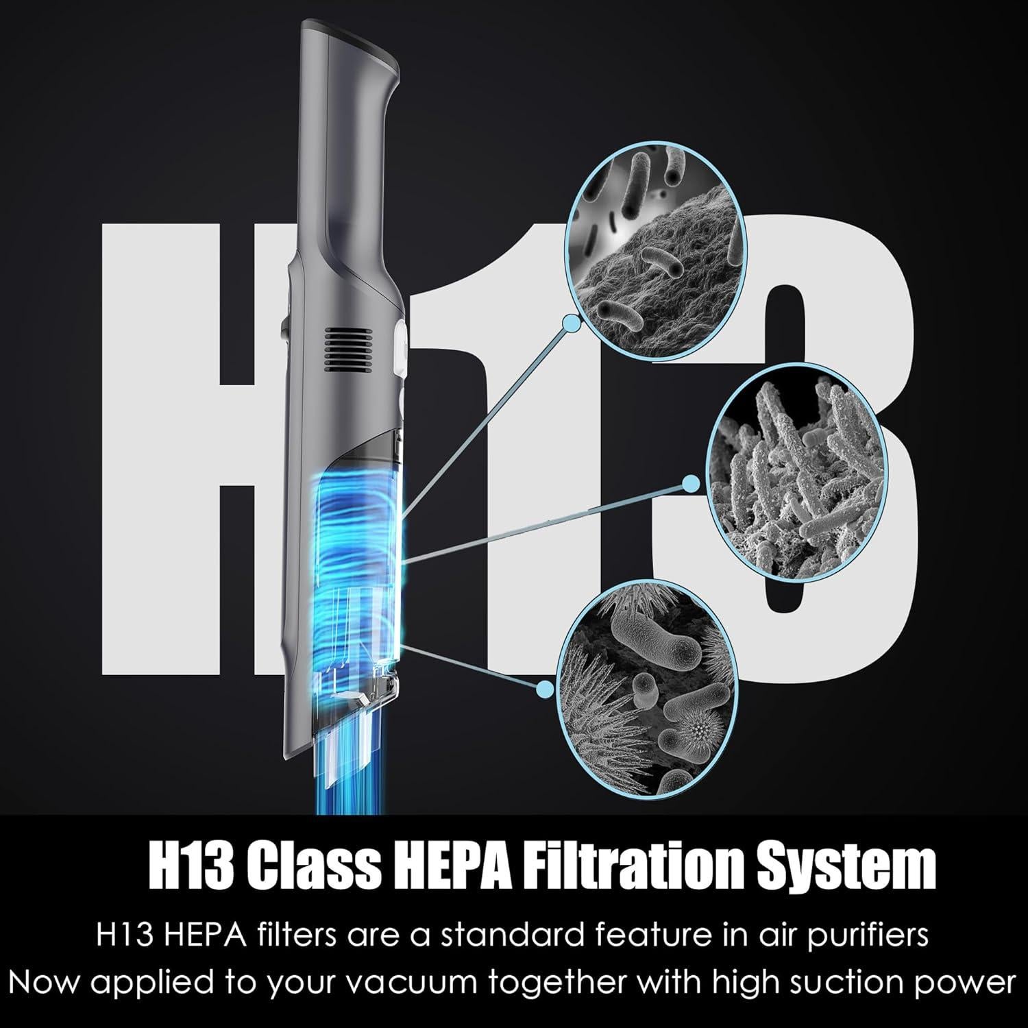 Aspiradora de Mano Inalámbrica PROMOMO 711PRO14000PA 0.64kg