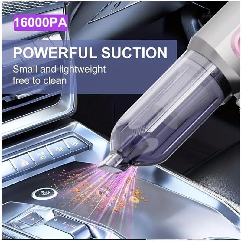 Aspiradora de Coche Portátil Genérico 4 en 1 16000Pa 100W