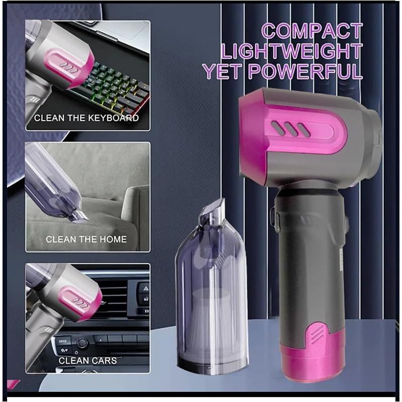 Aspiradora de Coche Portátil Genérico 4 en 1 16000Pa 100W