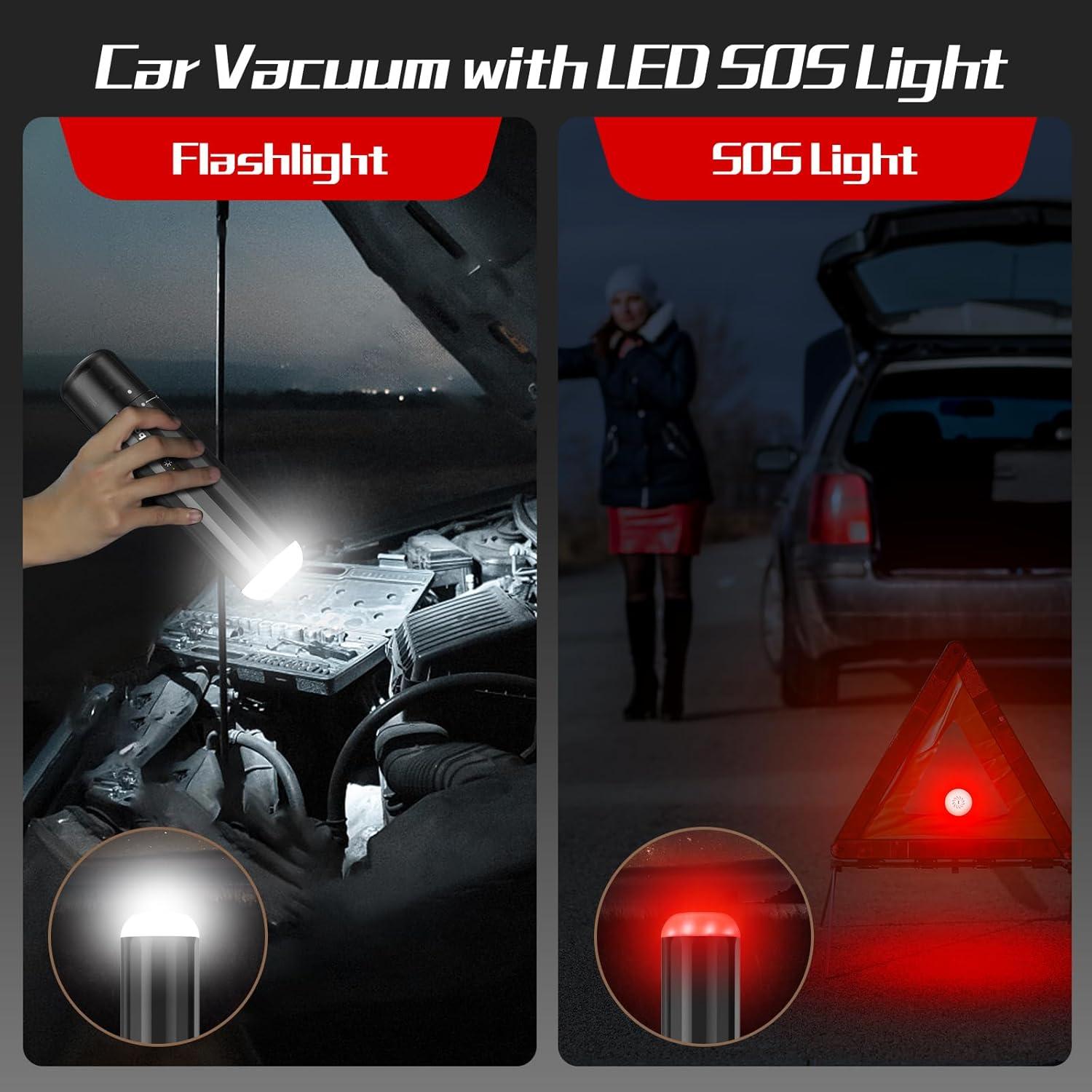 Aspiradora de Mano Inalámbrica Chuboor P16 120W 8000mAh