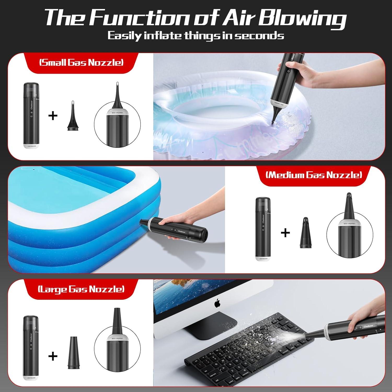 Aspiradora de Mano Inalámbrica Chuboor P16 120W 8000mAh