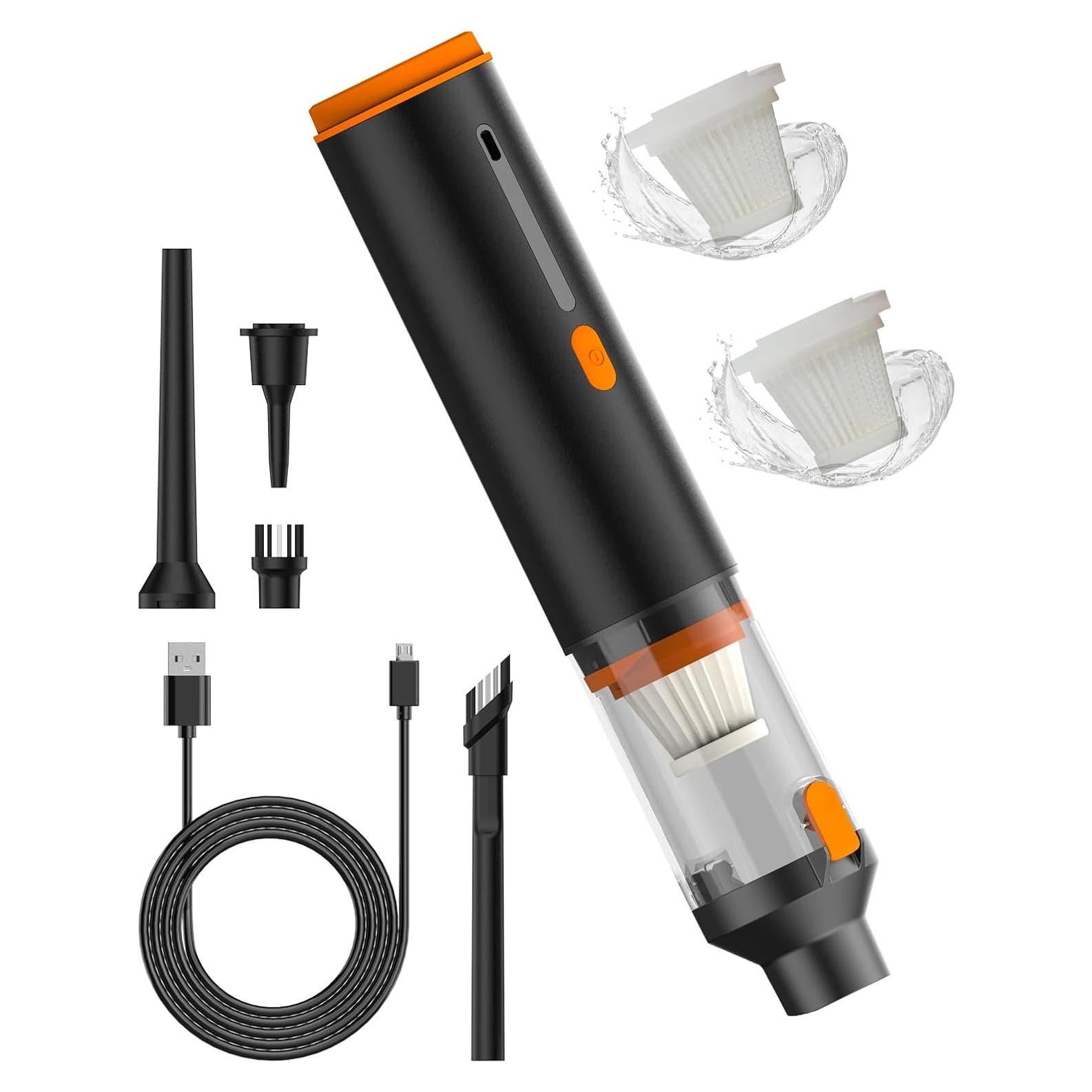 Aspiradora de Mano Inalámbrica NIMBLYTECH 19000Pa 2 en 1