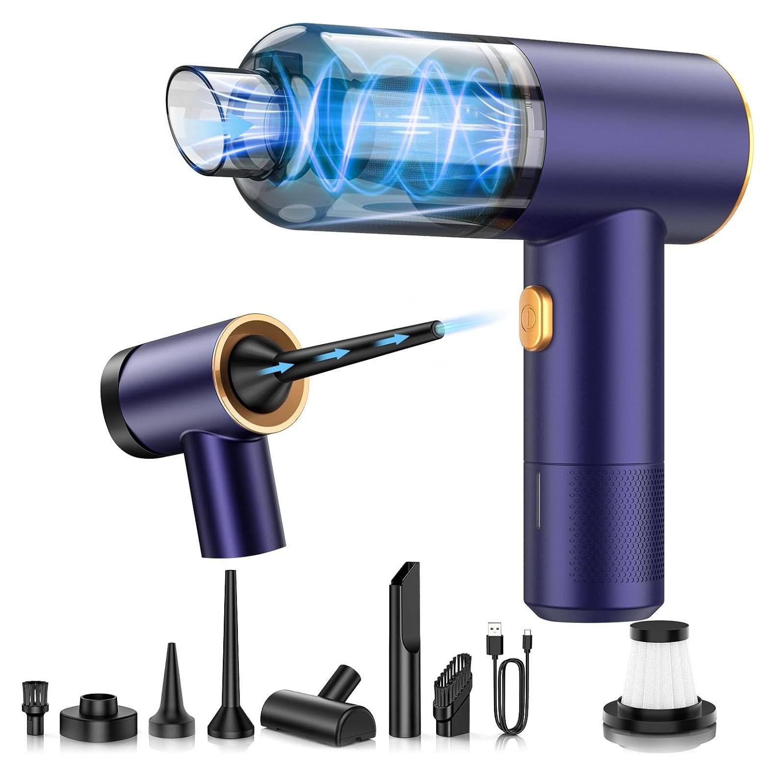 Aspiradora de Mano Inalámbrica Vizeusvac RT-801Pro 18000Pa