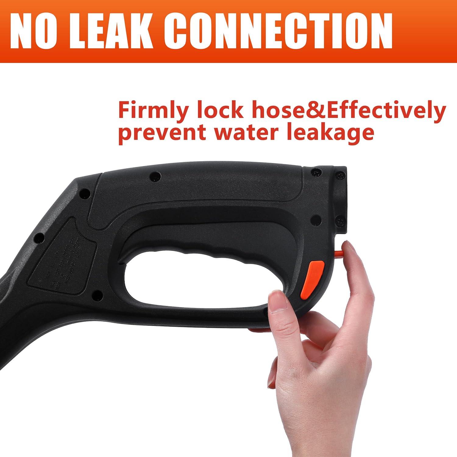 Pistola de Lavadora a Presión Tool Daily con Boquilla Turbo y 5 Puntas