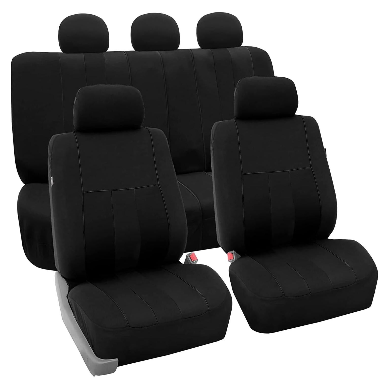 Funda de Asiento de Coche FH Group - Ajuste Universal, Negro