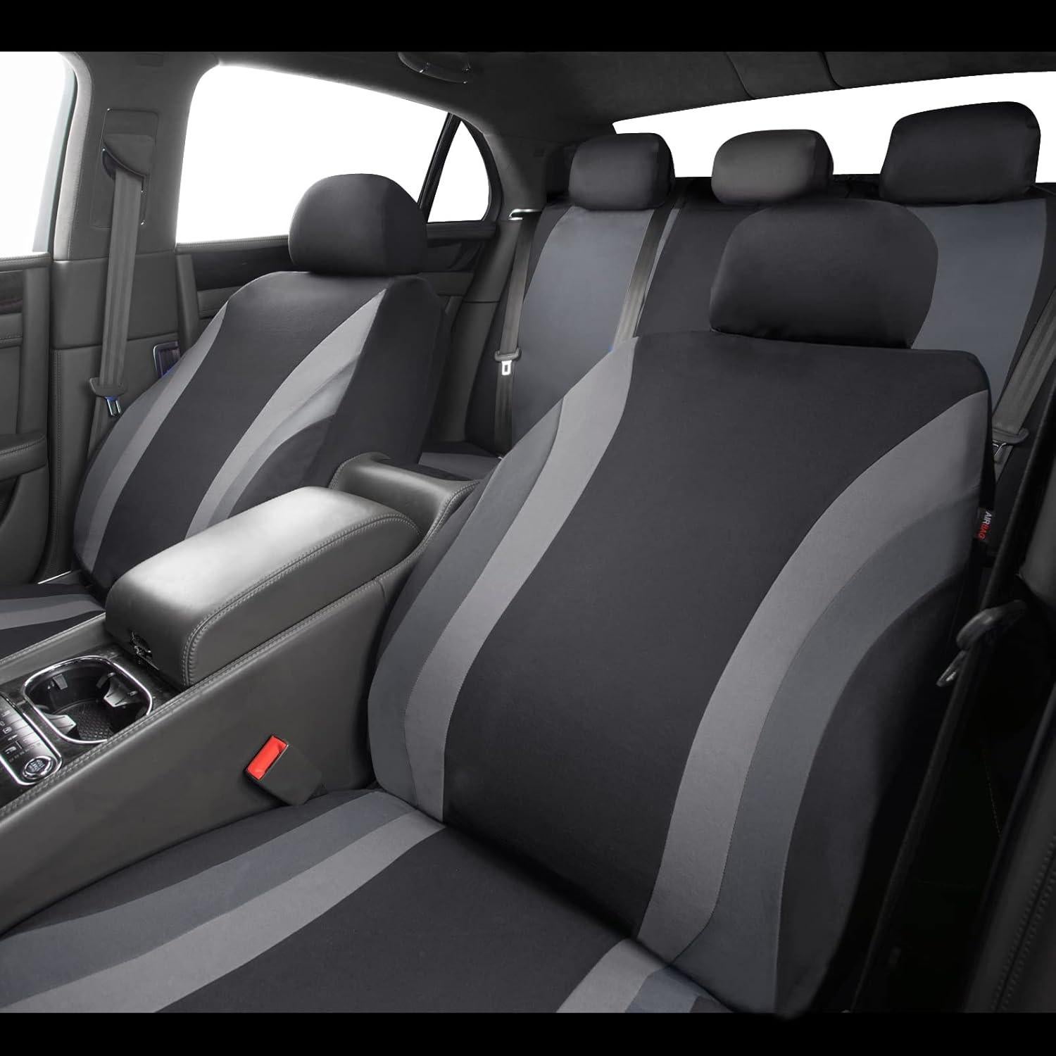 Fundas de Asiento y Alfombrillas CAR PASS Negro y Gris