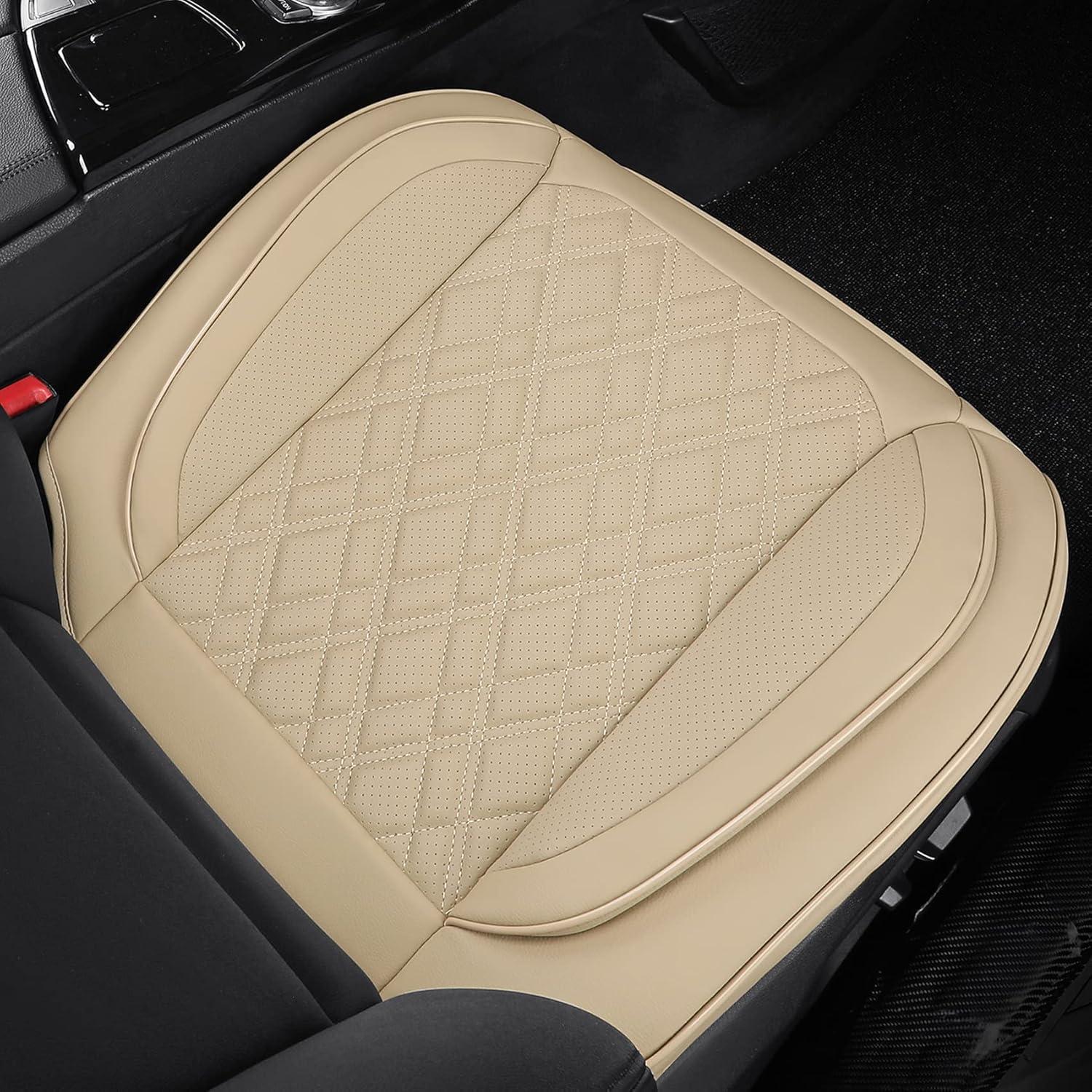 Funda de Asiento de Coche EifBrisa Beige Universal 2 Piezas